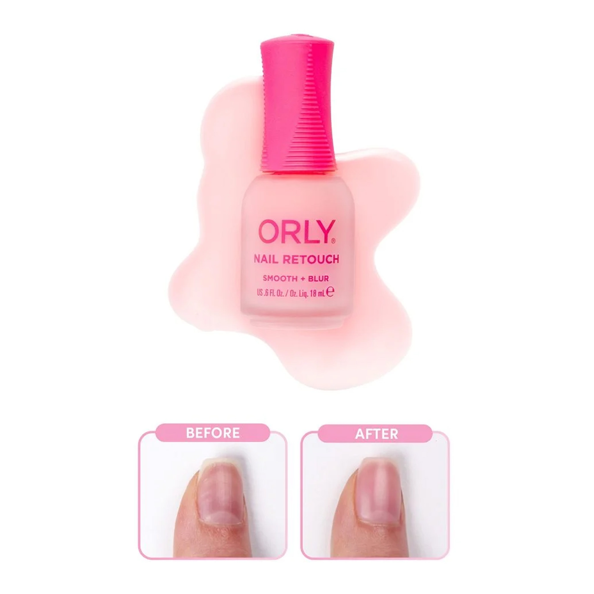 Nail Retouch Smooth + Blur küünelakk-hooldusvahend 18ml