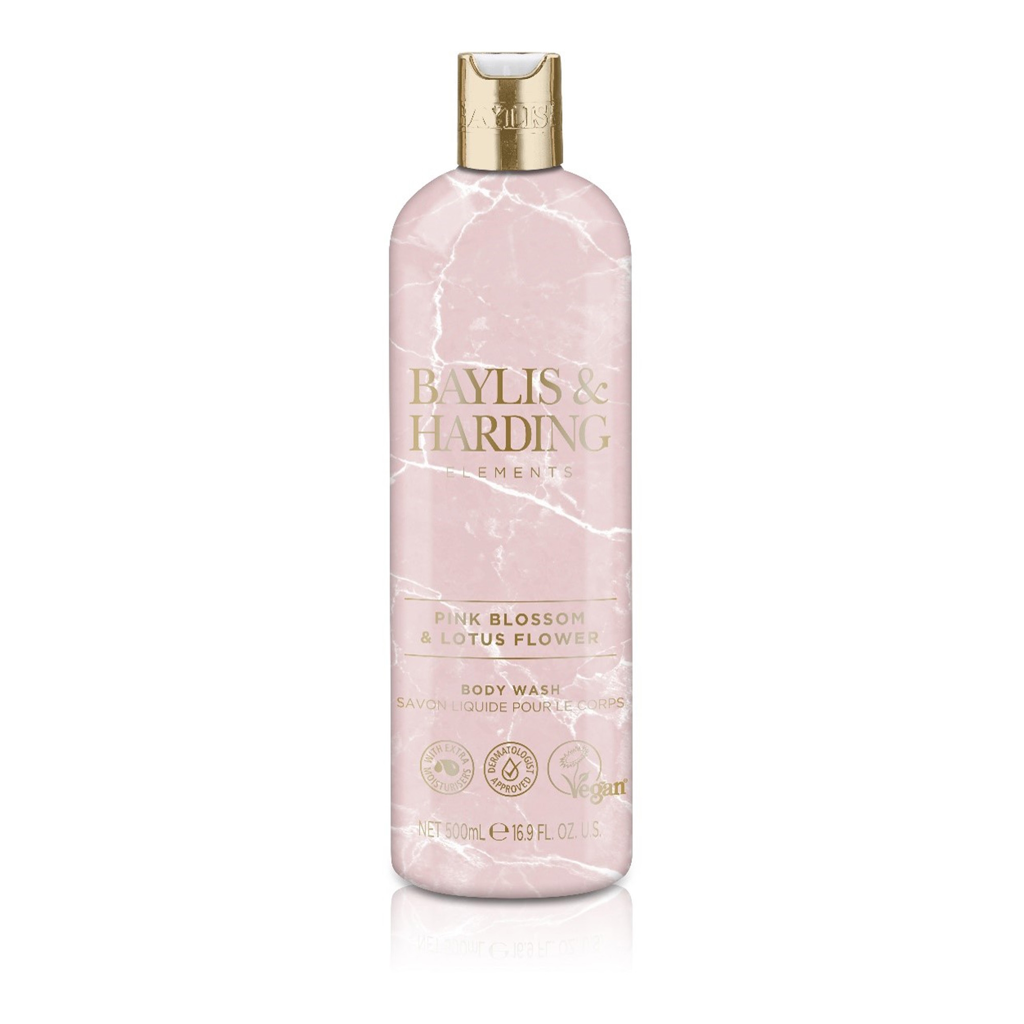 Elements Pink Blossom & Lotus Flower dušigeel 500ml
