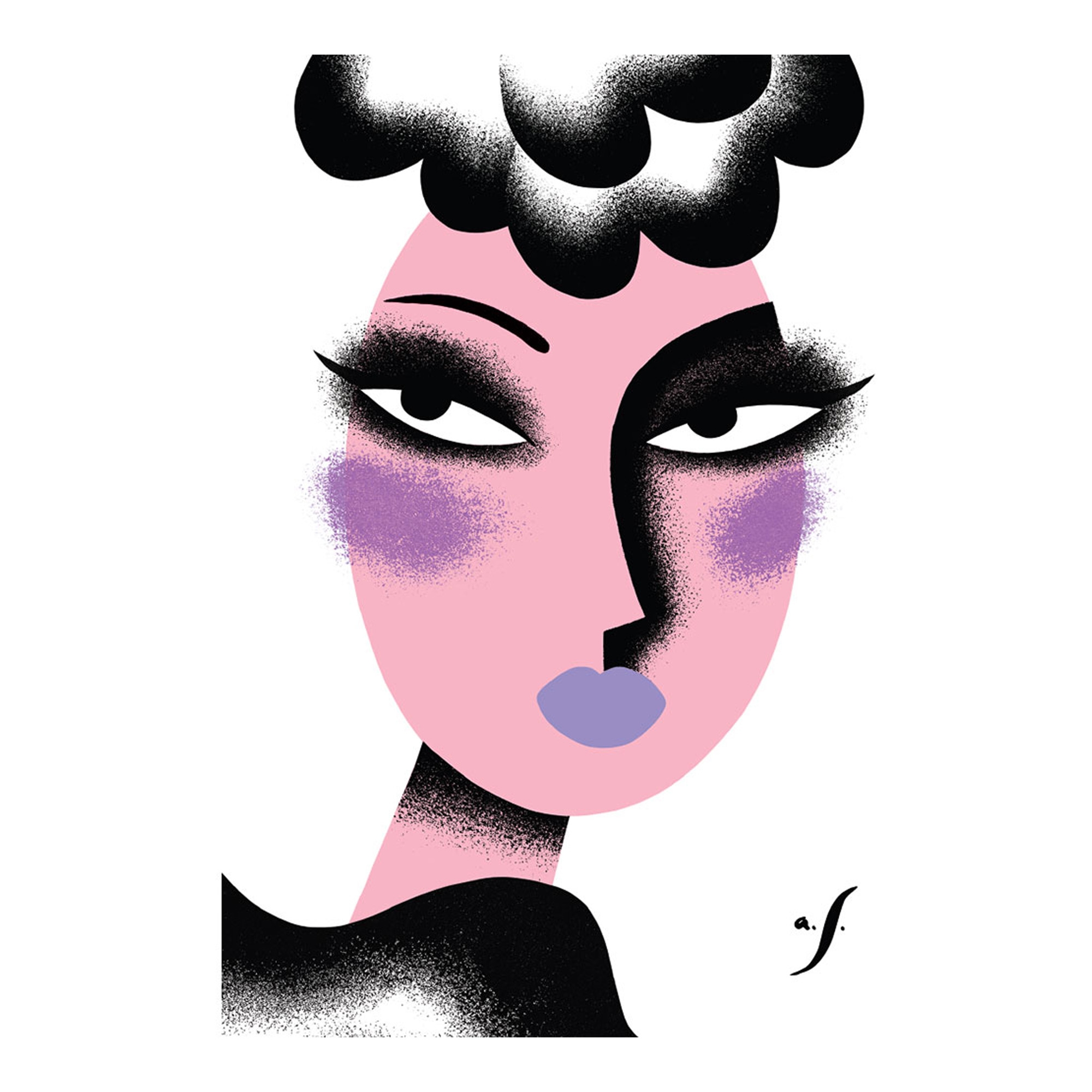 Anu Samarüütel x I.L.U. kaart Müstiline naine