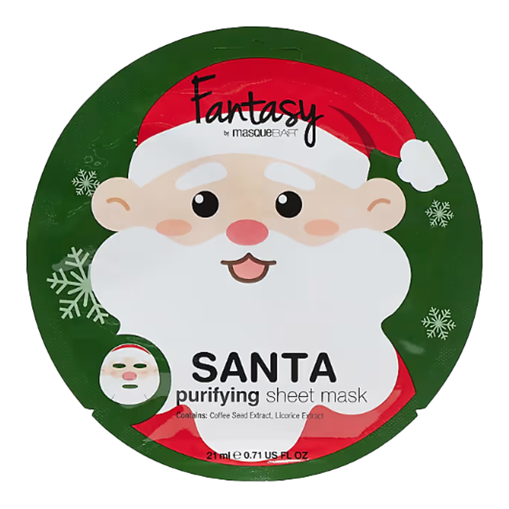 Holiday Santa kangasmask