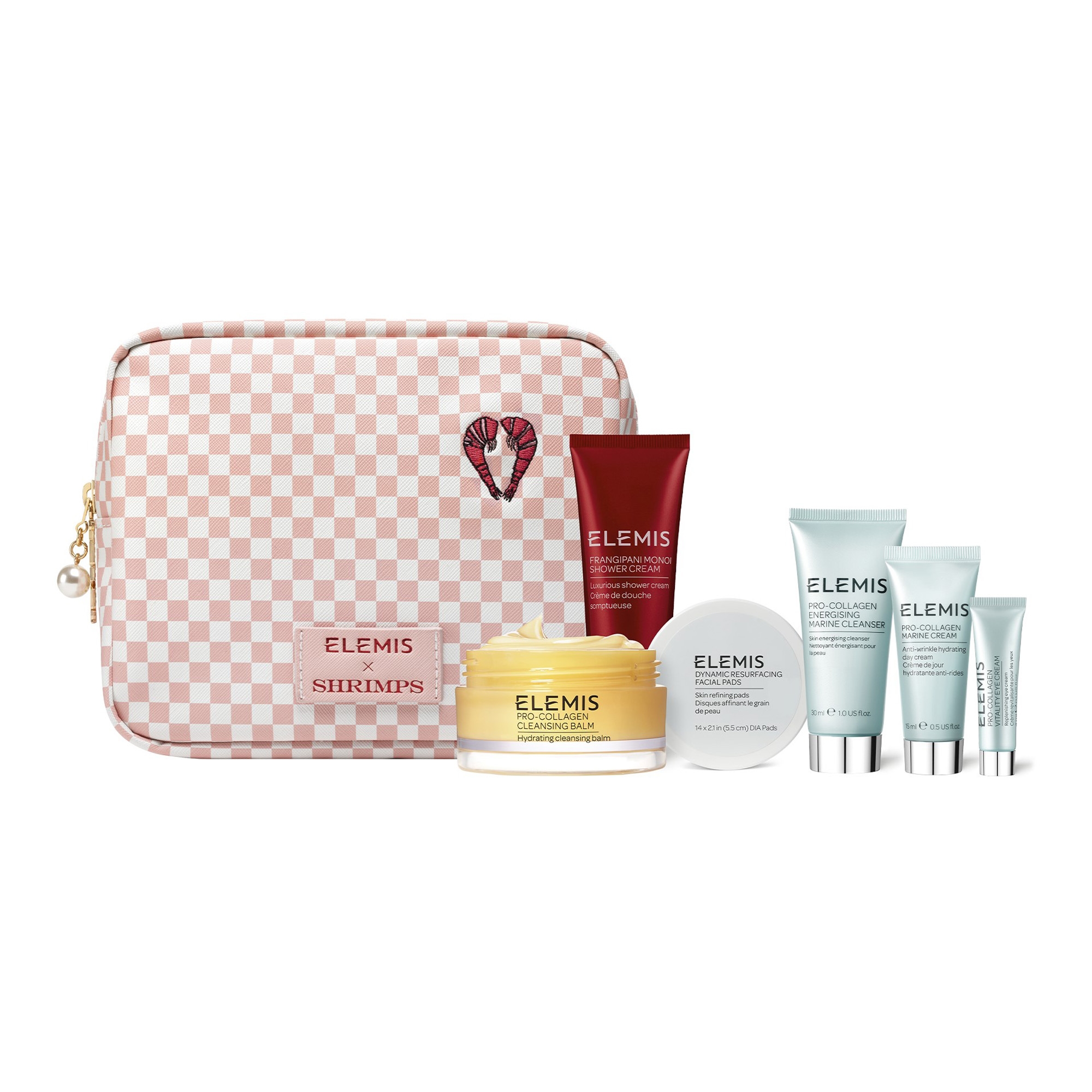 Shrimps Travel Icons komplekt