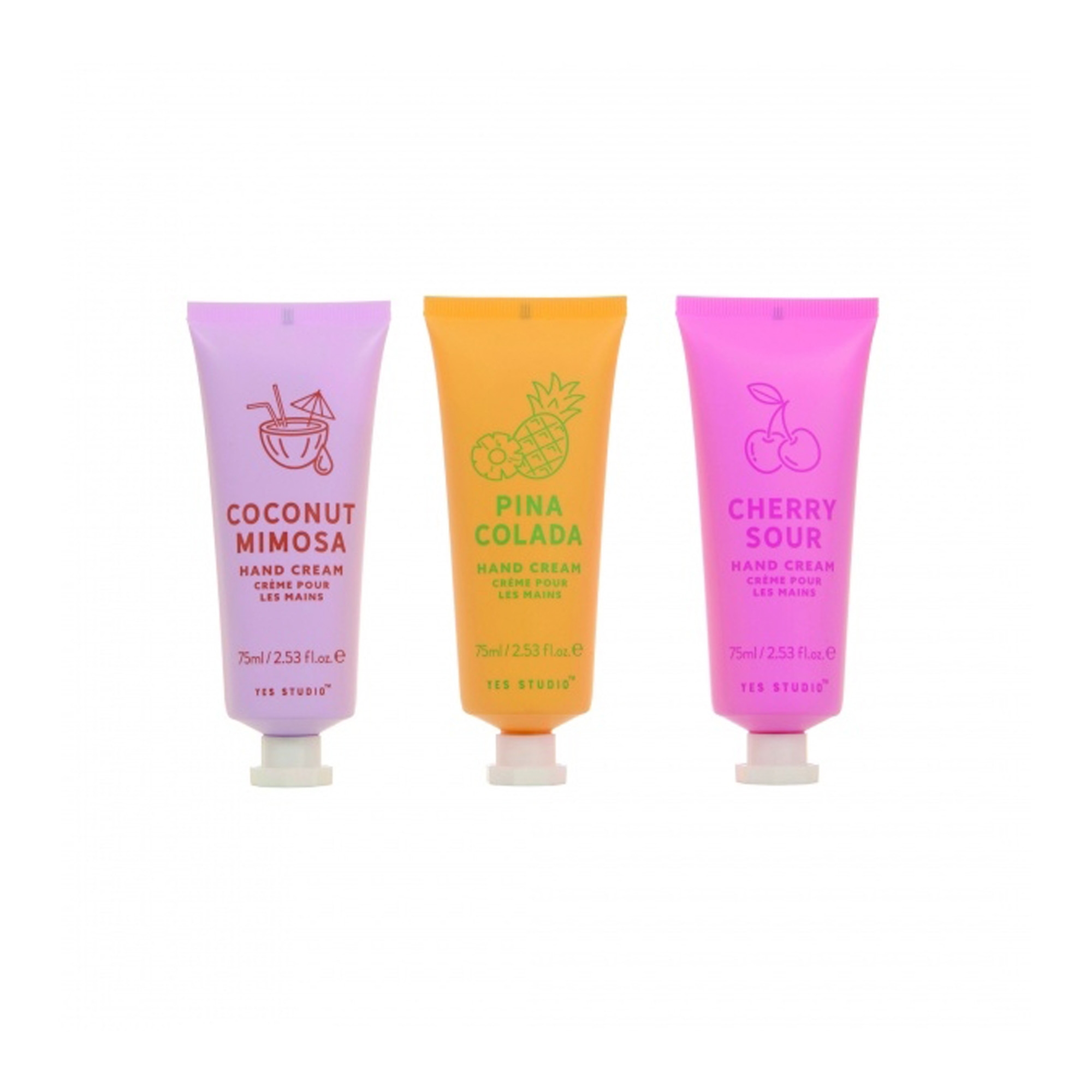 Fruity Cocktail kätekreemide trio