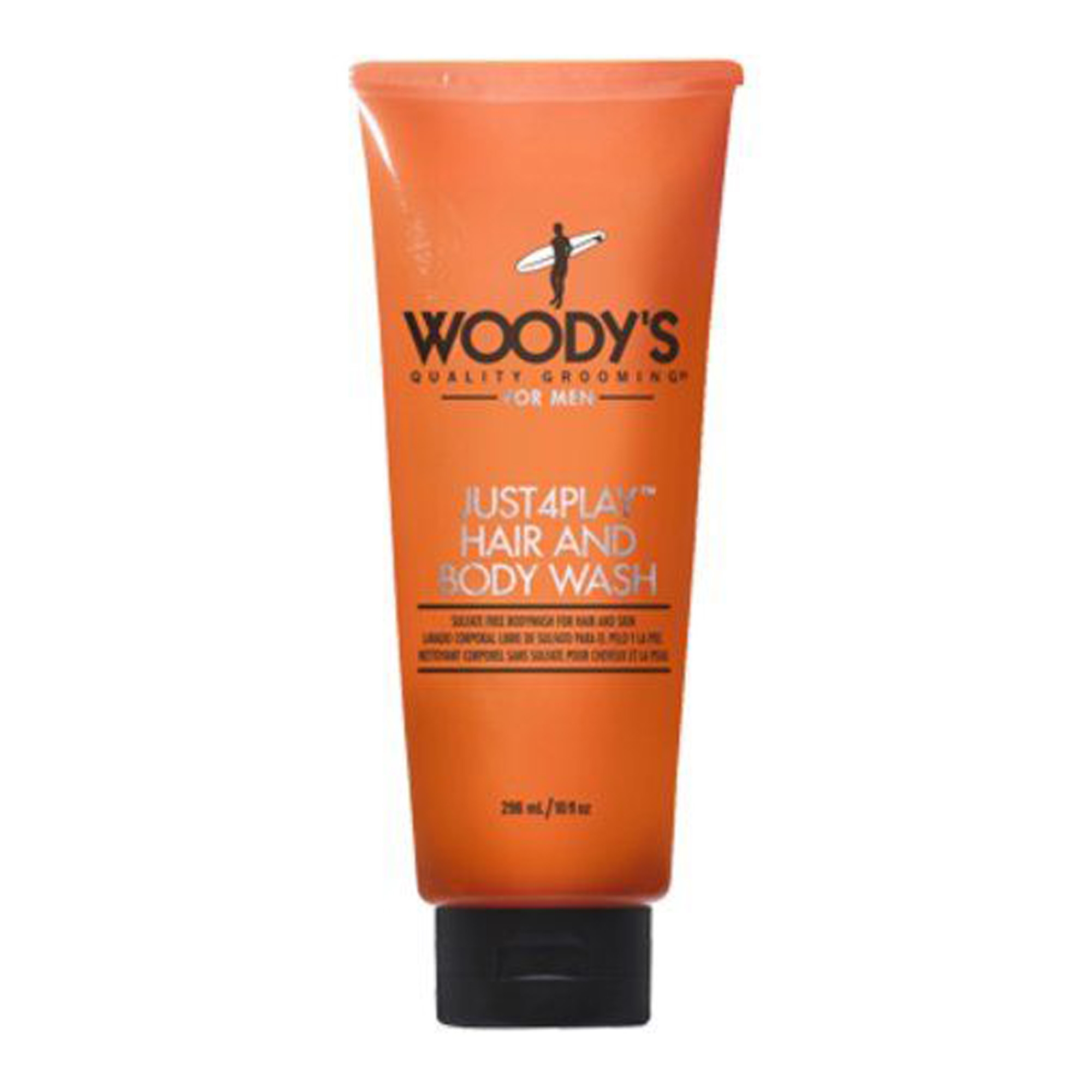 Sulfaadivaba  šampoon-dušigeel meestele 296ml