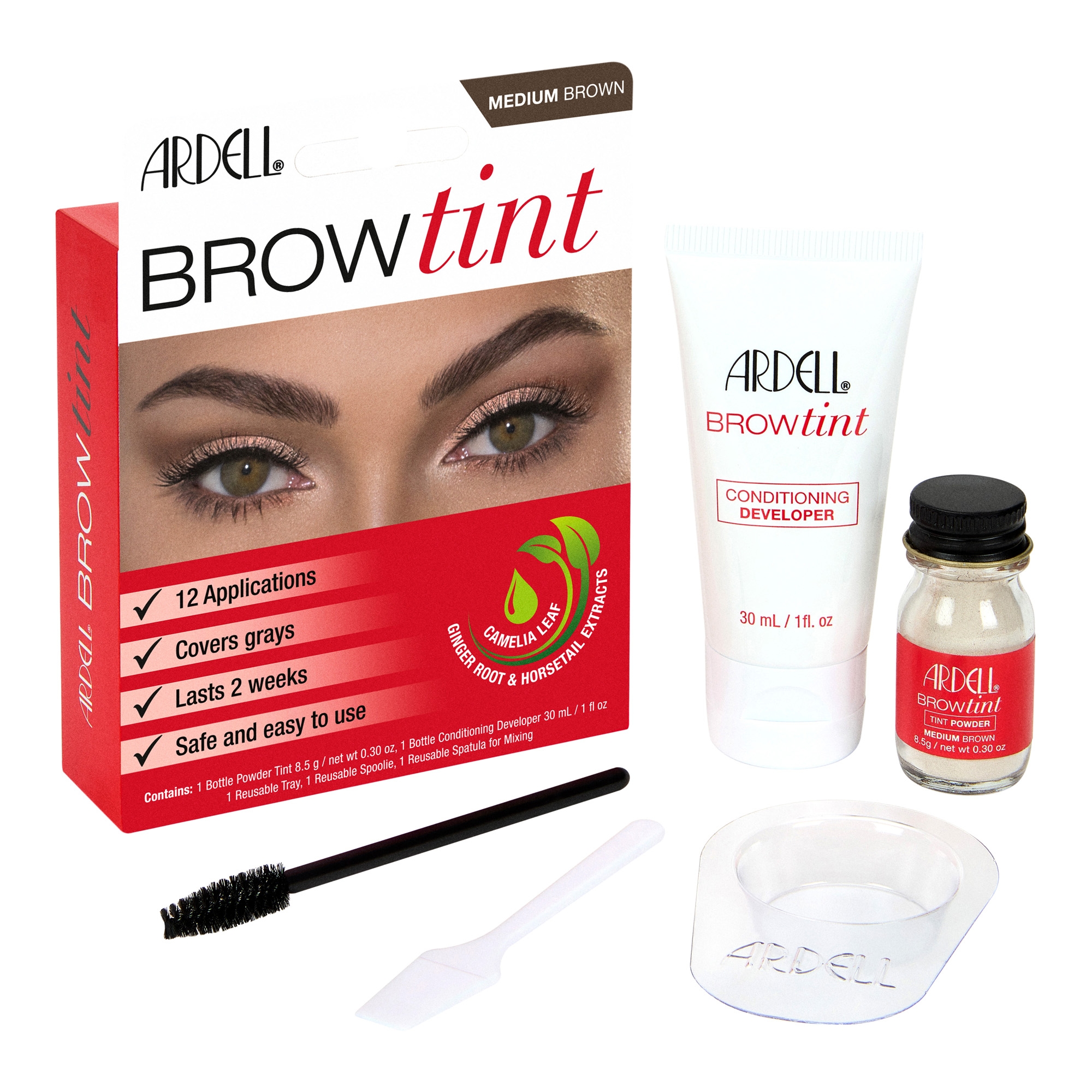 Kauapüsiv kulmuvärv, pruun 30ml