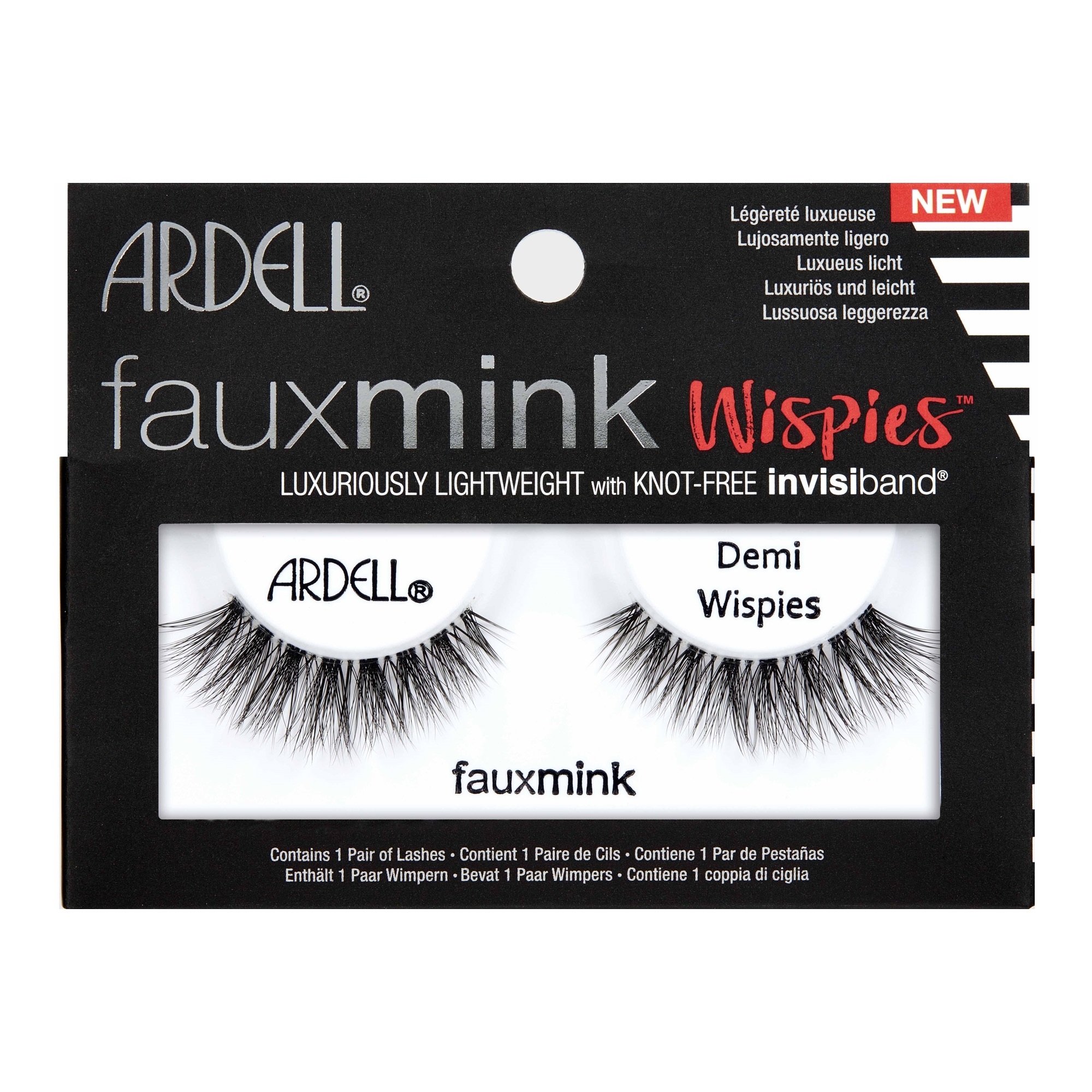 Kunstripsmed Faux Mink Demi Wispies