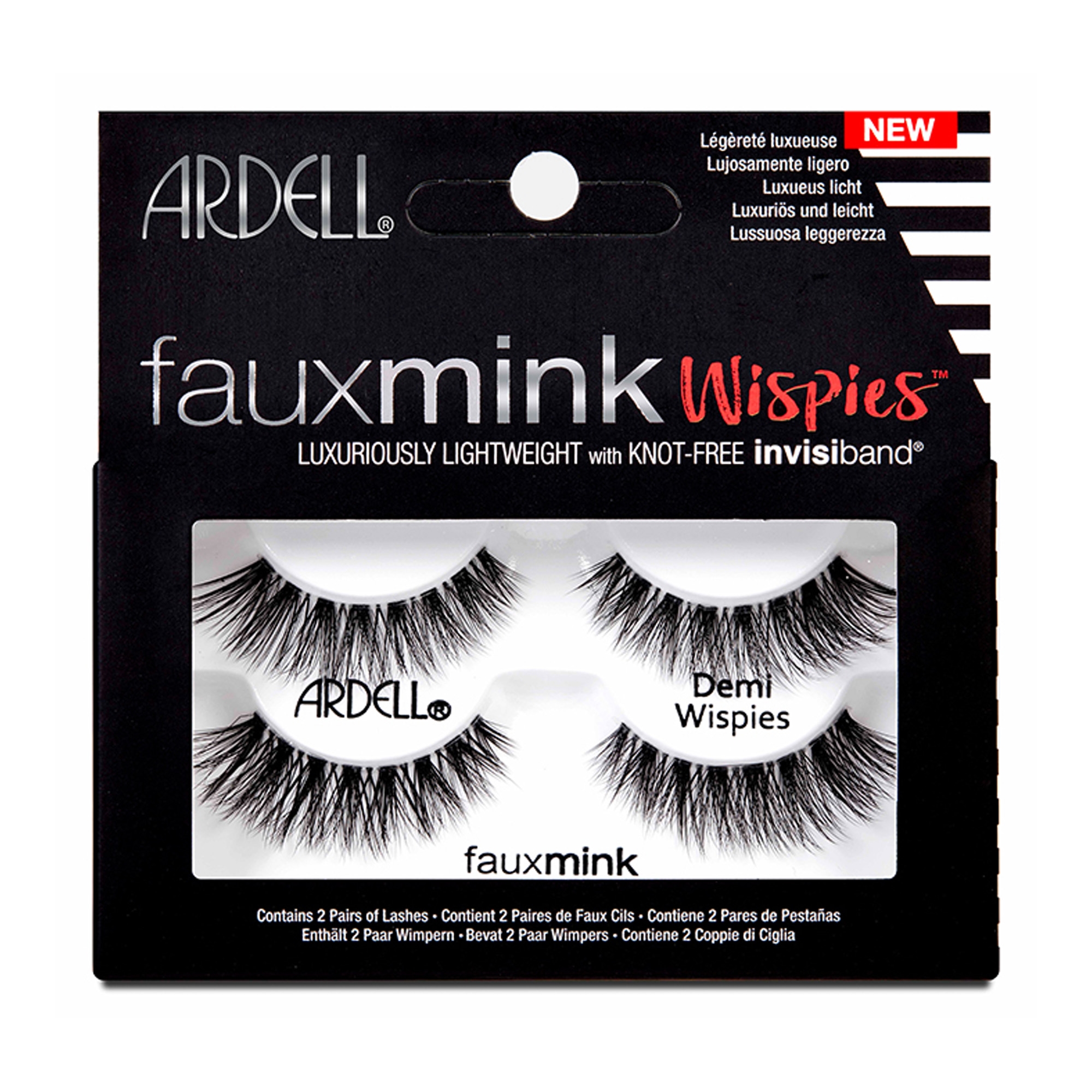 Kunstripsmed Faux Mink Demi Wispies 2tk pakis