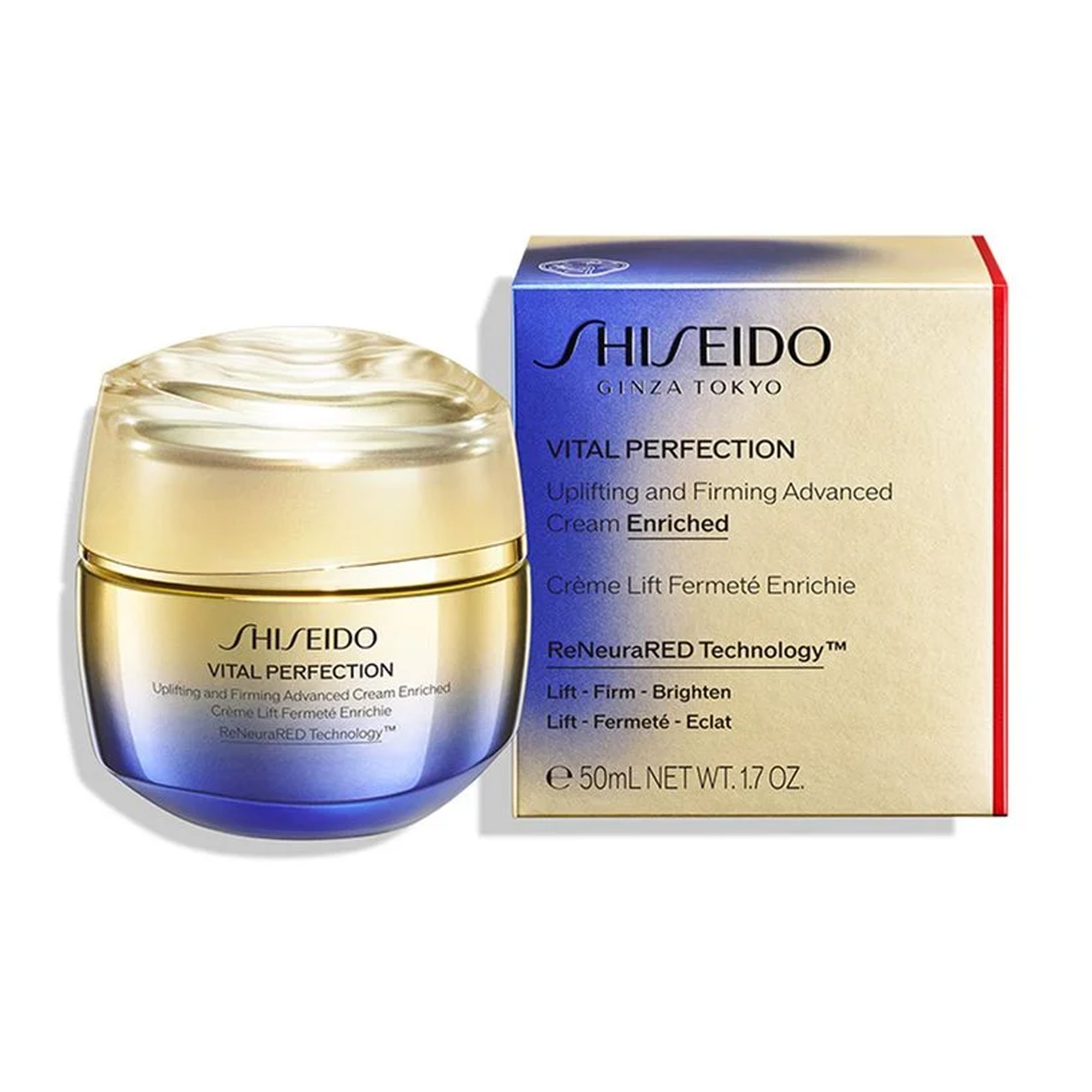 Vital Perfection Uplifting and Firming Cream Enriched pinguldav ja näokontuuri tõstev kreem 50ml