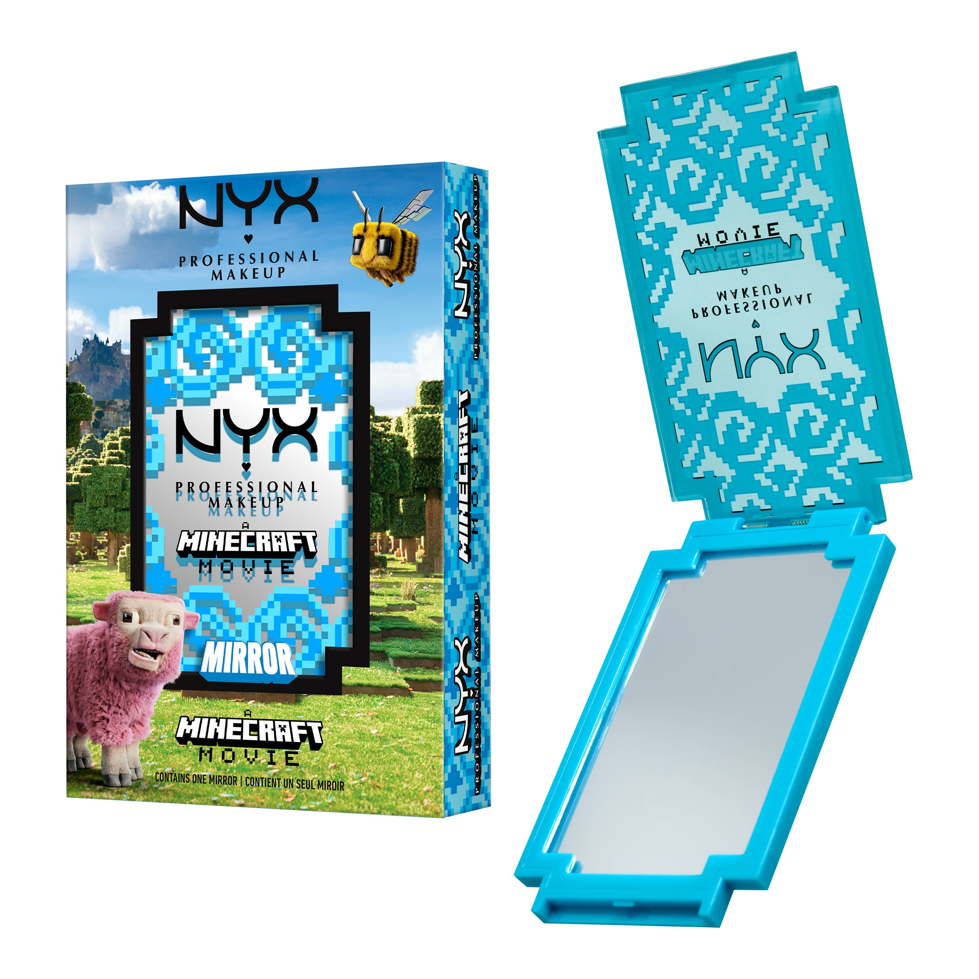 Kompaktpeegel a Minecraft Movie Mirror