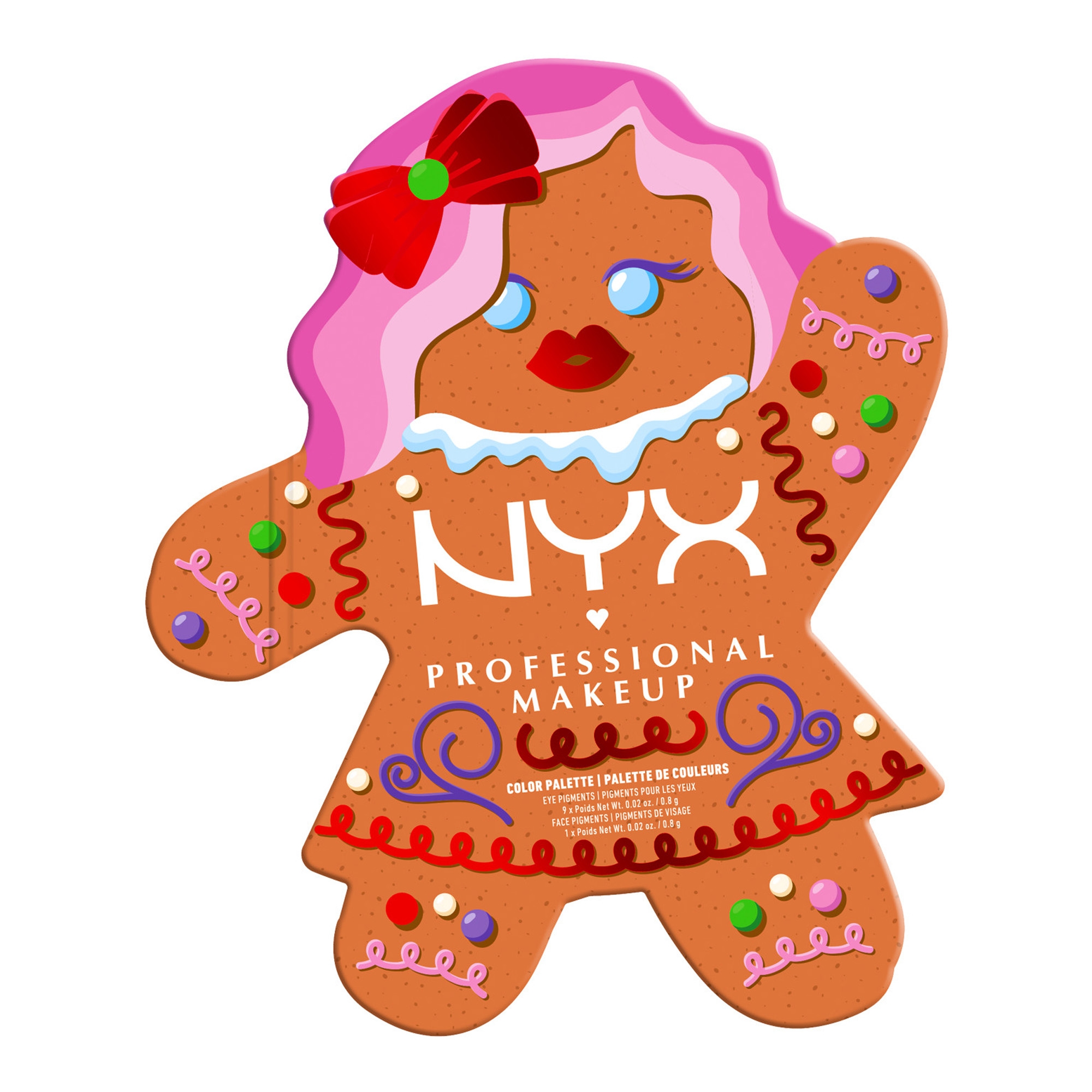Holiday Gingerbaddie Palette lauvärvipalett