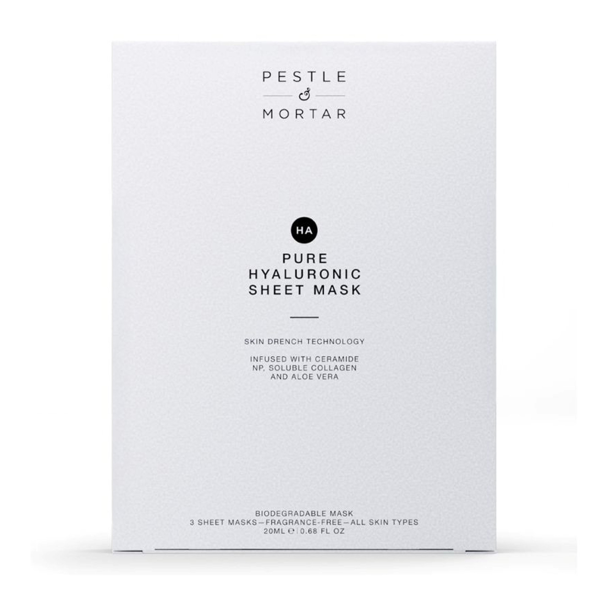 Pure hülauroonhappe seerumiga kangasmask näole 3tk