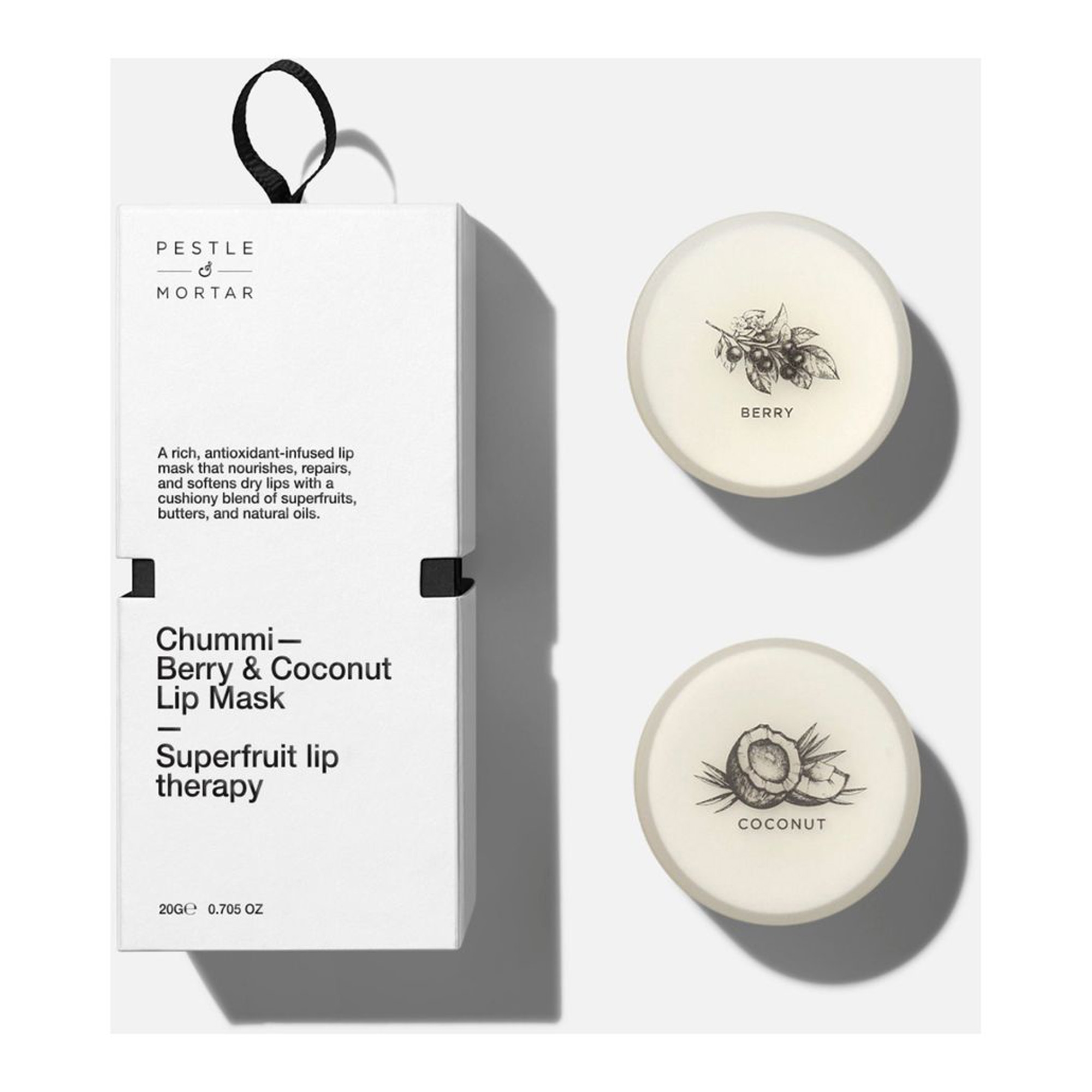 Chummi Berry ja Coconut huulehoolduse komplekt