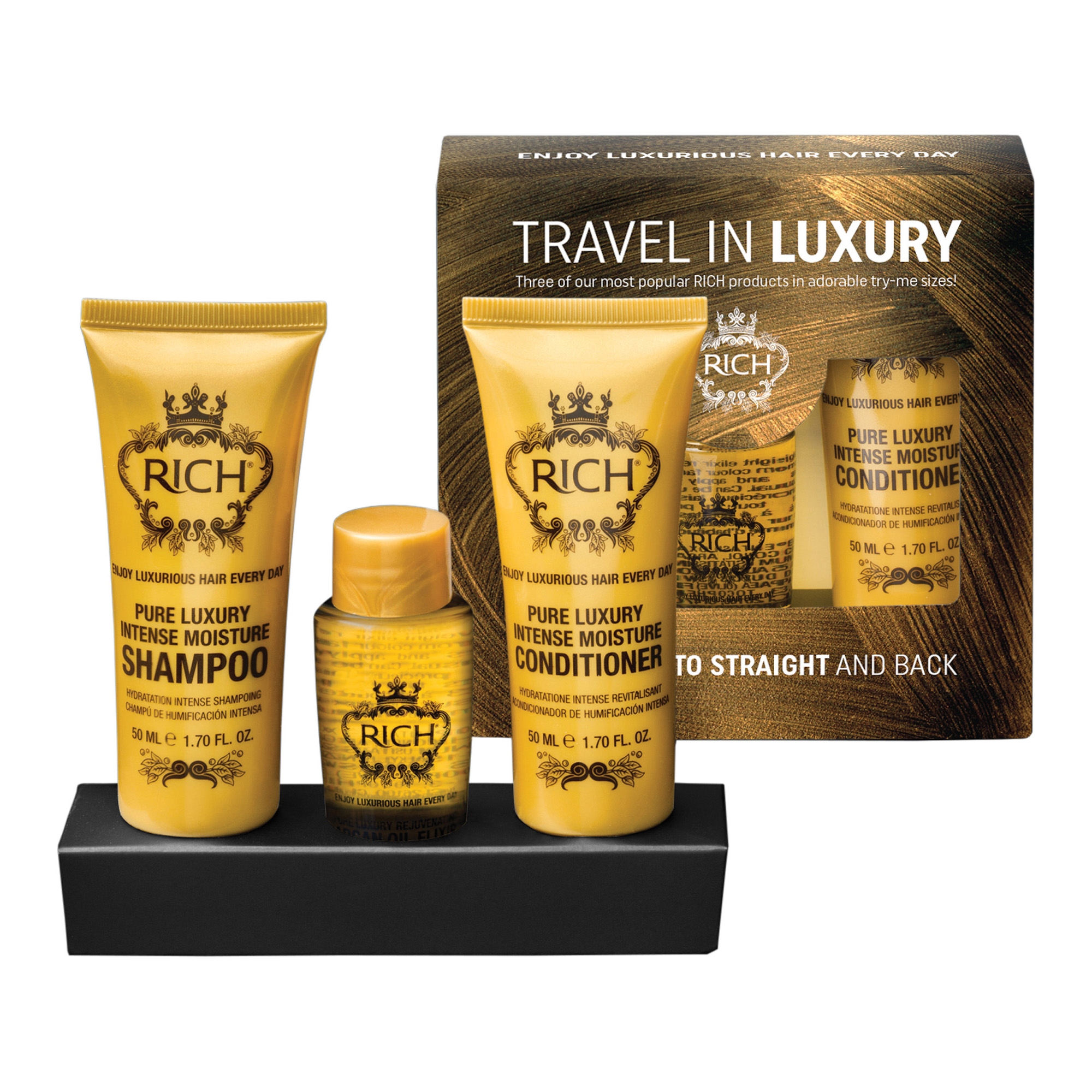 Pure Luxury Travel In Luxury intensiivselt niisutav komplekt