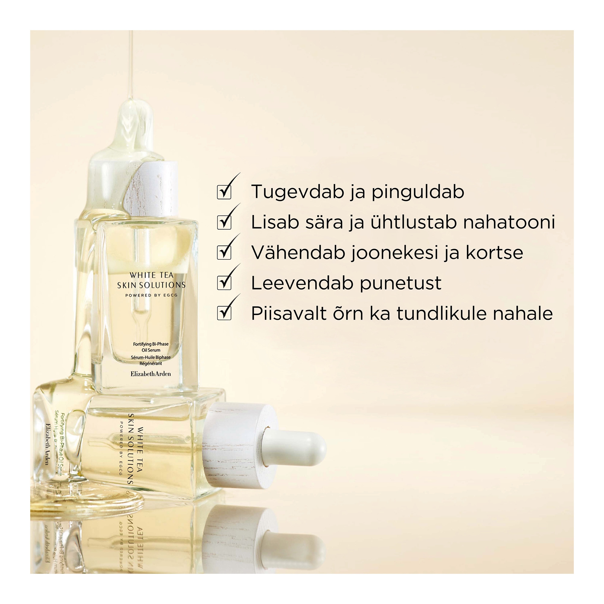 Nahka tugevdav kahefaasiline õliseerum 30ml