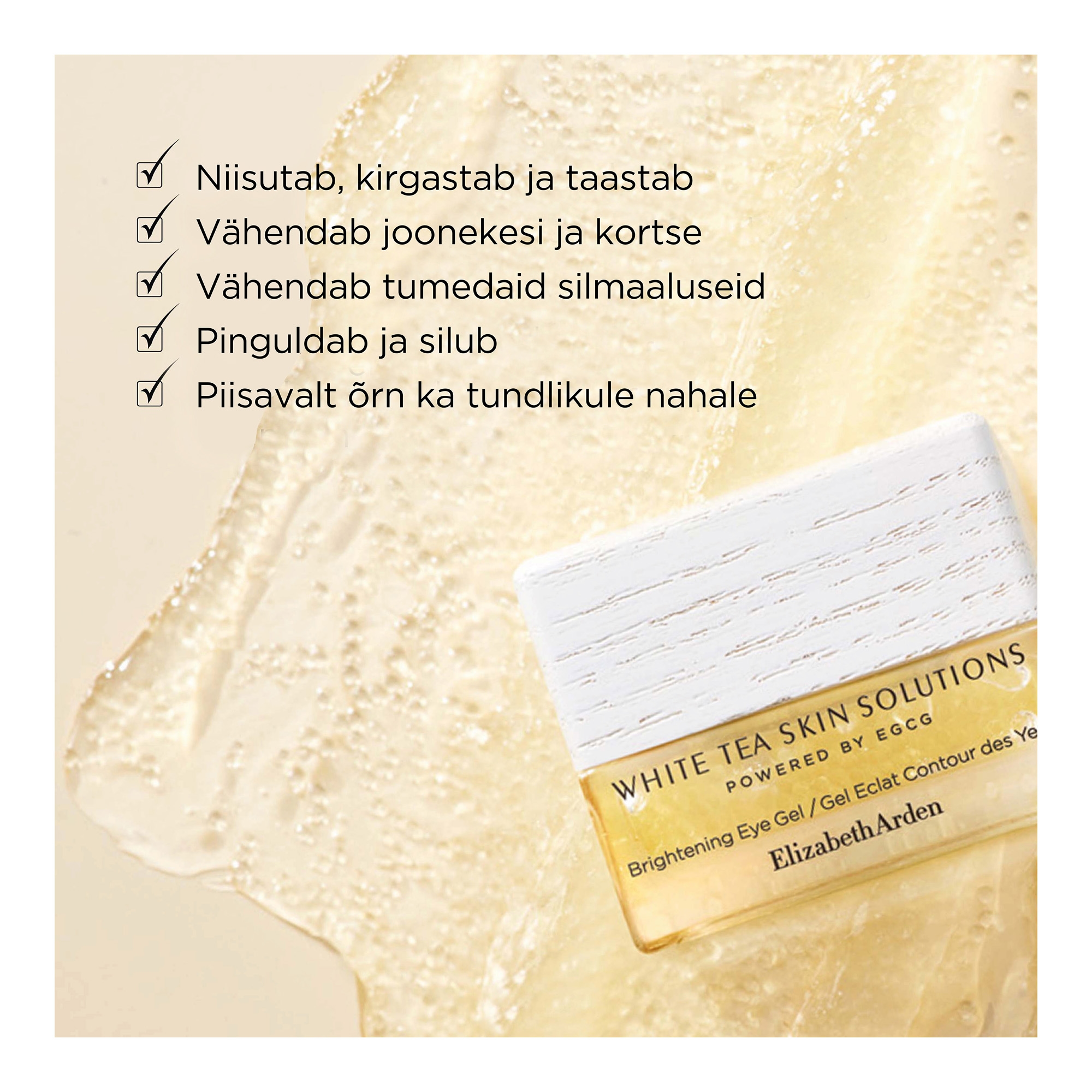 Värskendav ja kirgastav silmageel 15ml