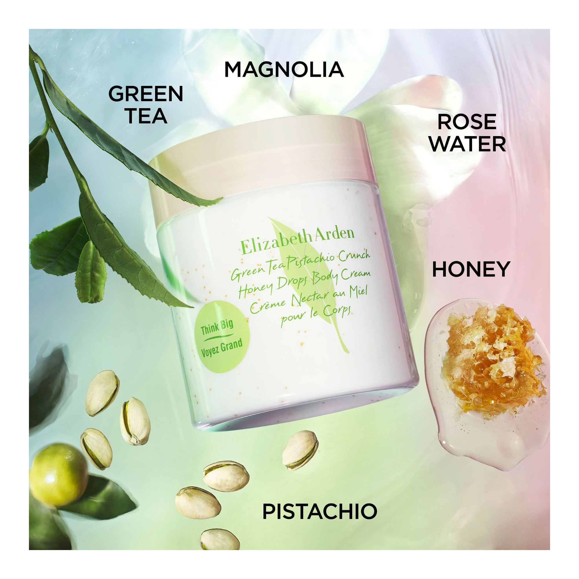 Green Tea Pistachio Crunch Honey Drops kehakreem 500ml