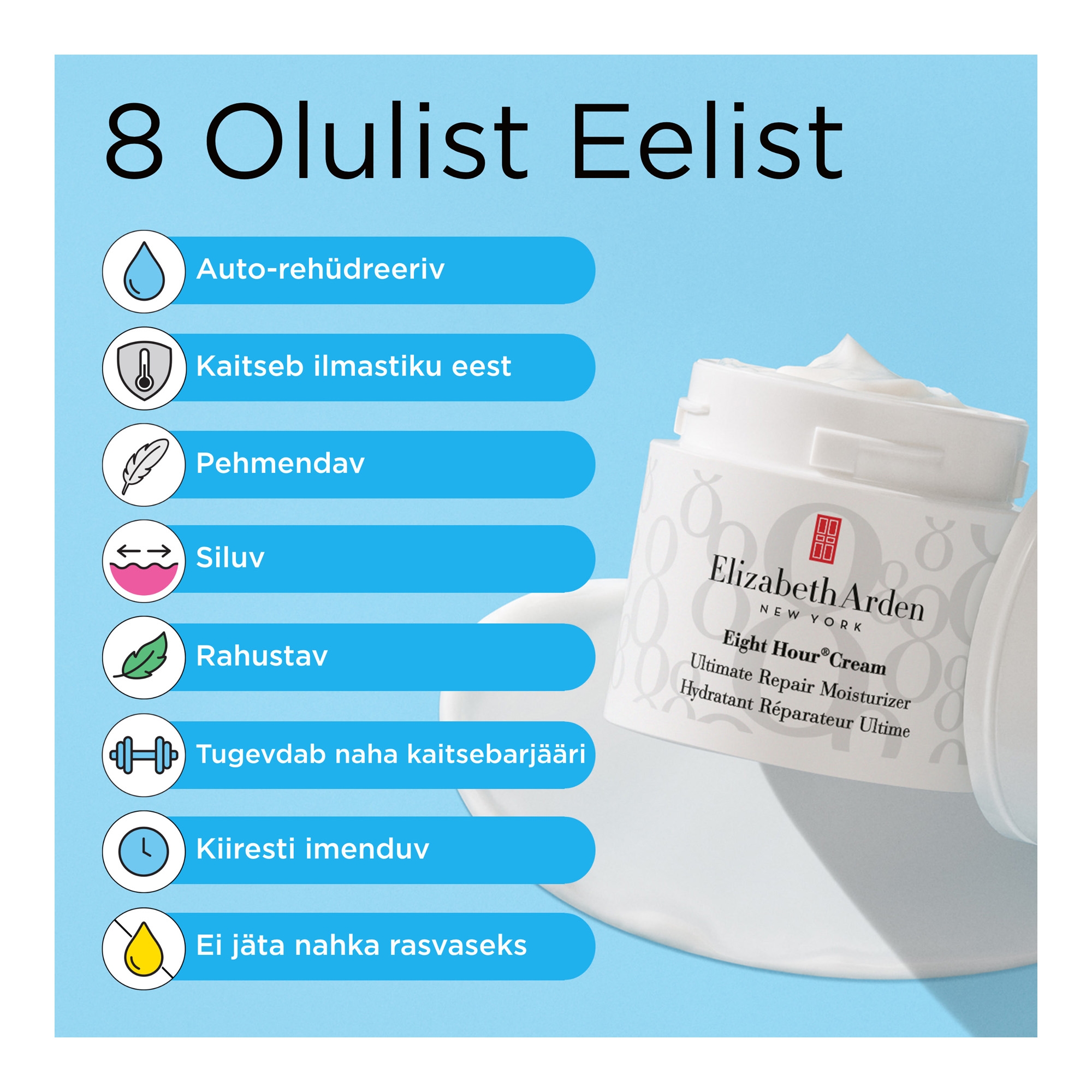 Taastav ja niisutav näokreem 50ml