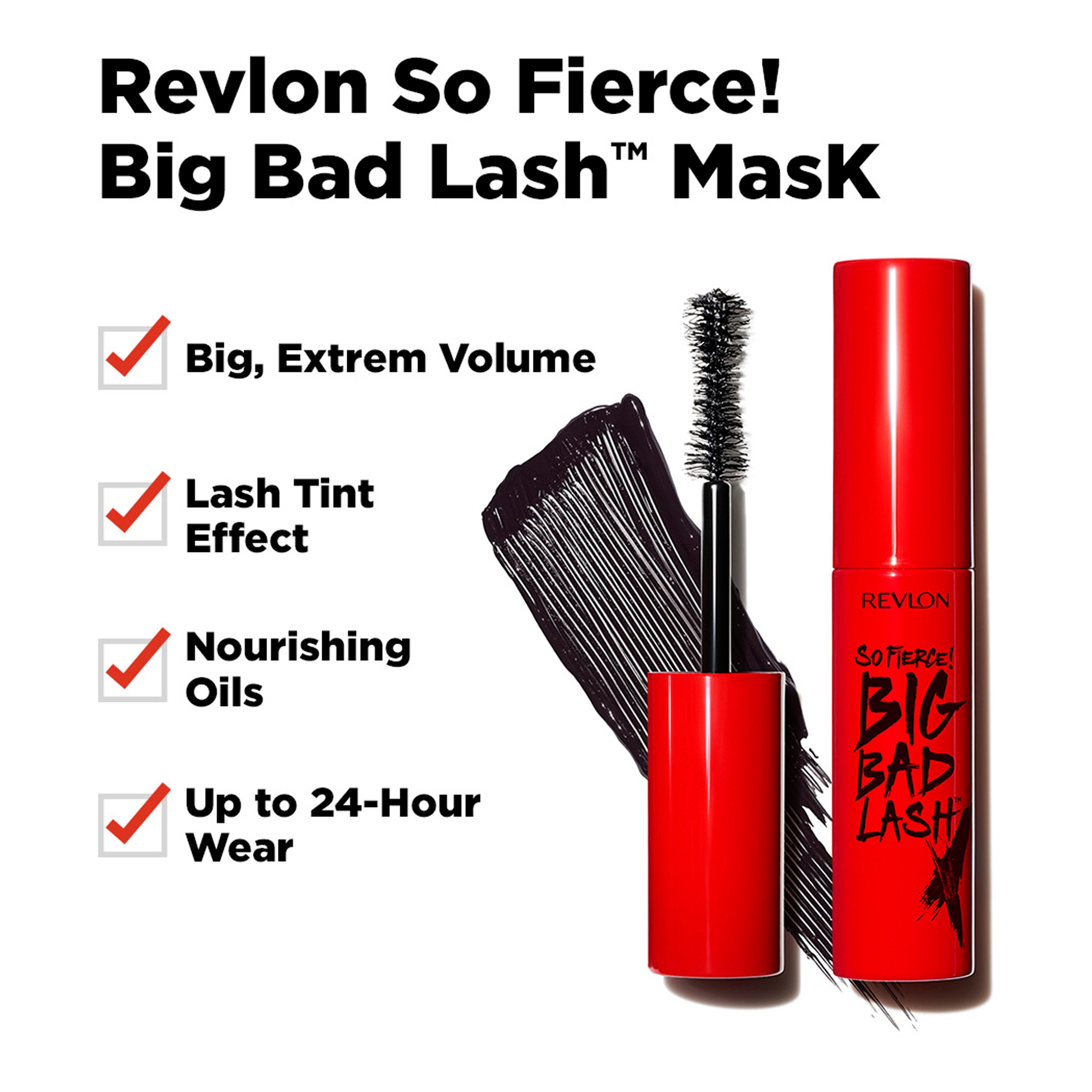 So Fierce!™ Big Bad Lash ripsmetušš, must 10ml