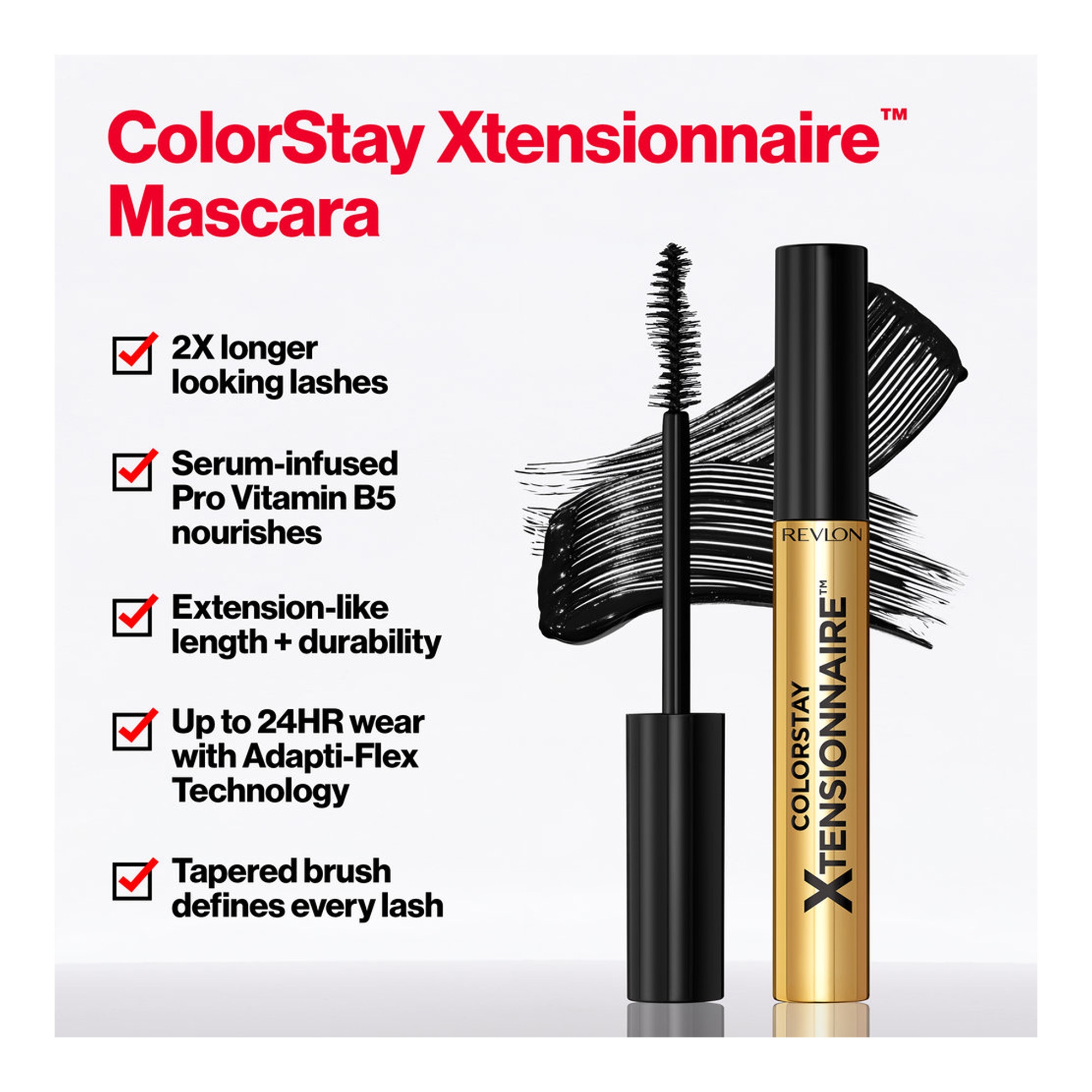 Colorstay Xtensionnaire NWP ripsmetušš Blackest Black 8ml