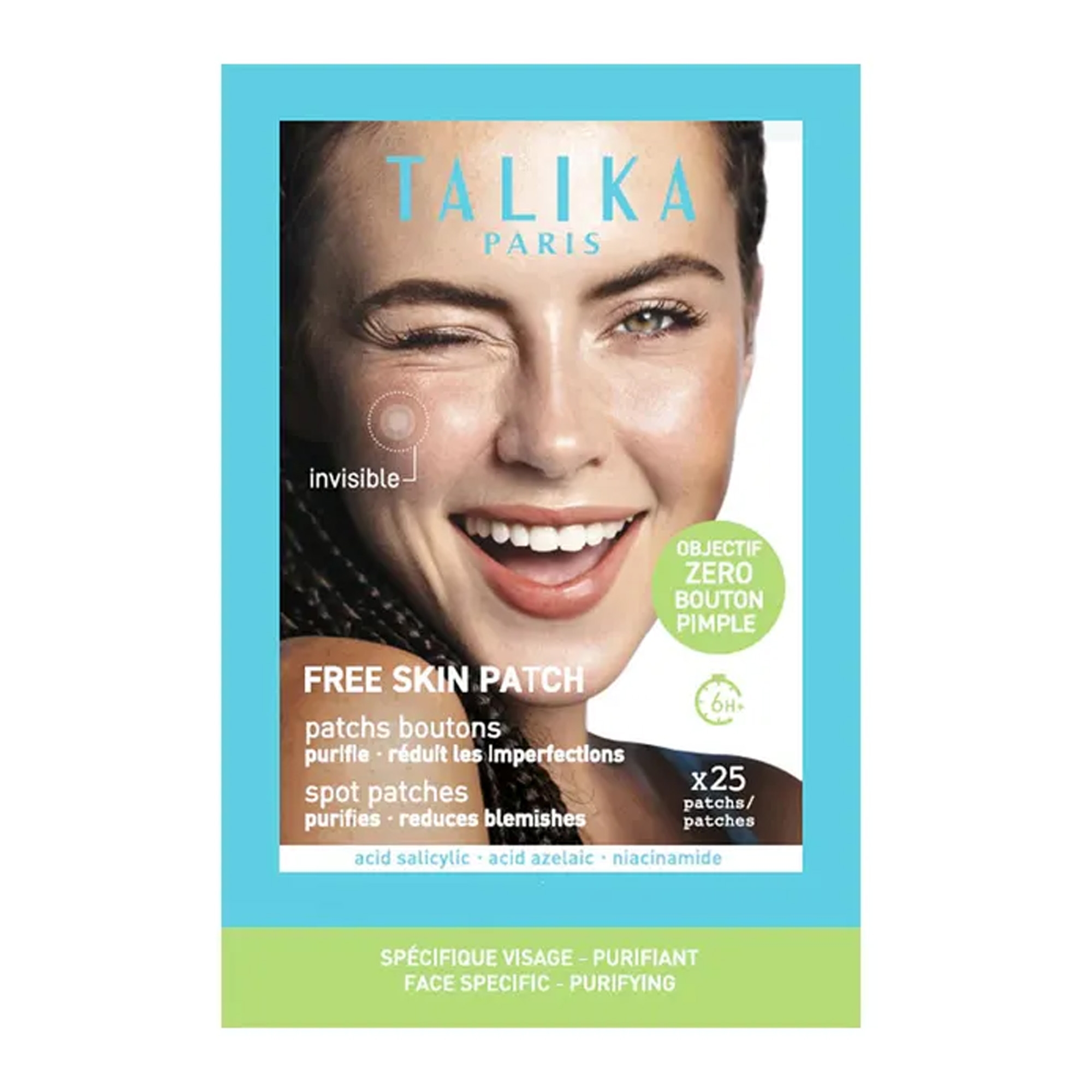 Läbipaistvad puhastava toimega vistikevastased plaastrid 25tk