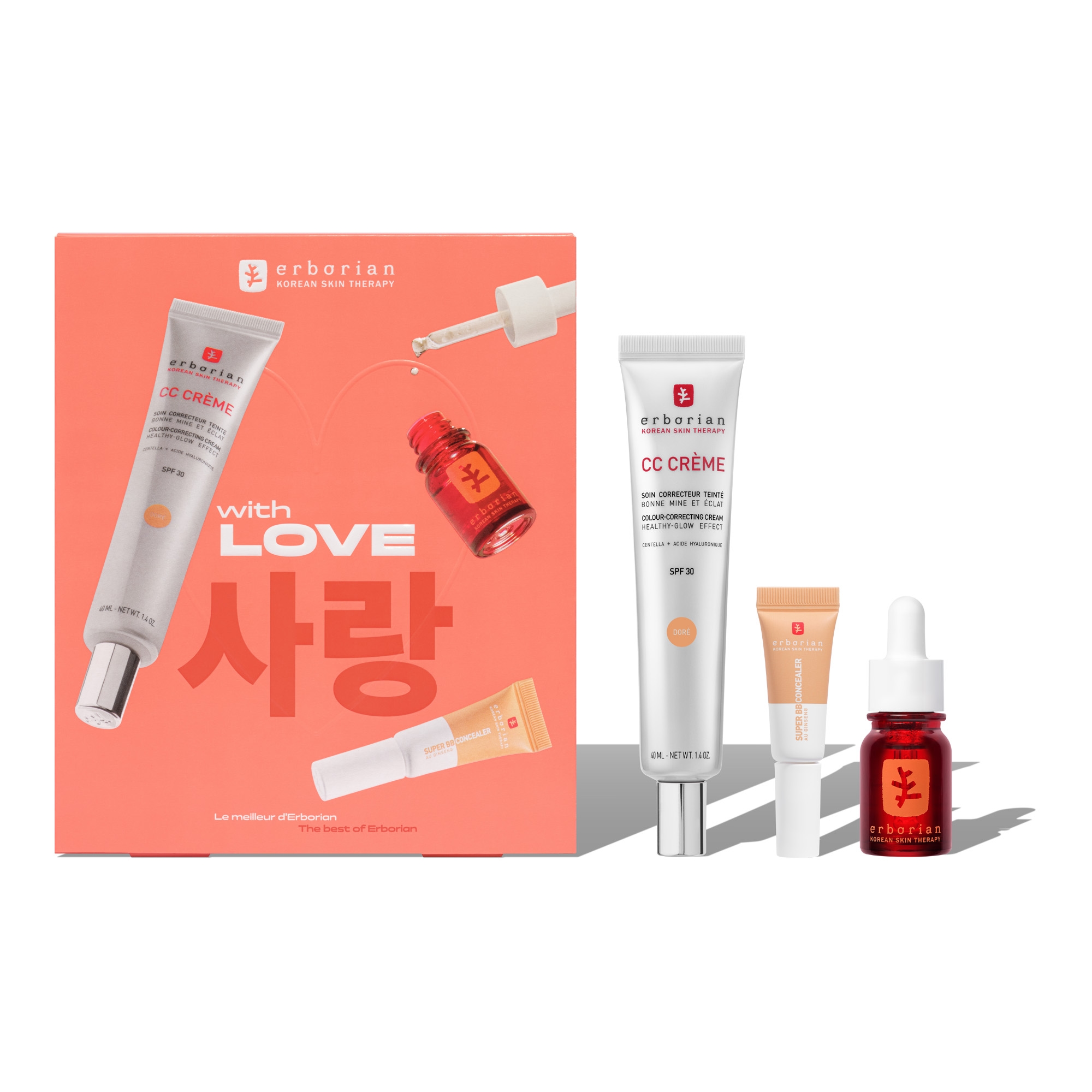 CC kreem Dore komplekt