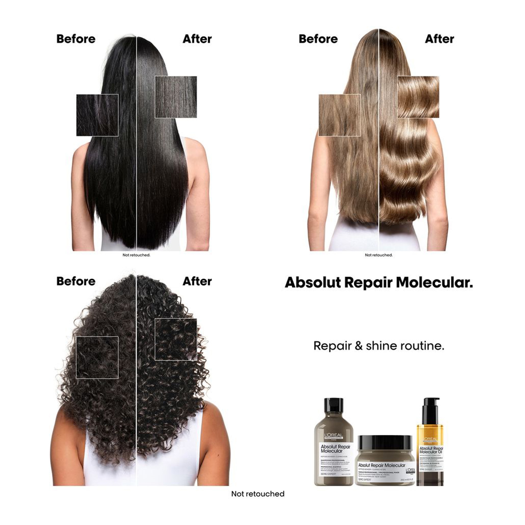 Kahefaasiline taastav juukseõli 30ml