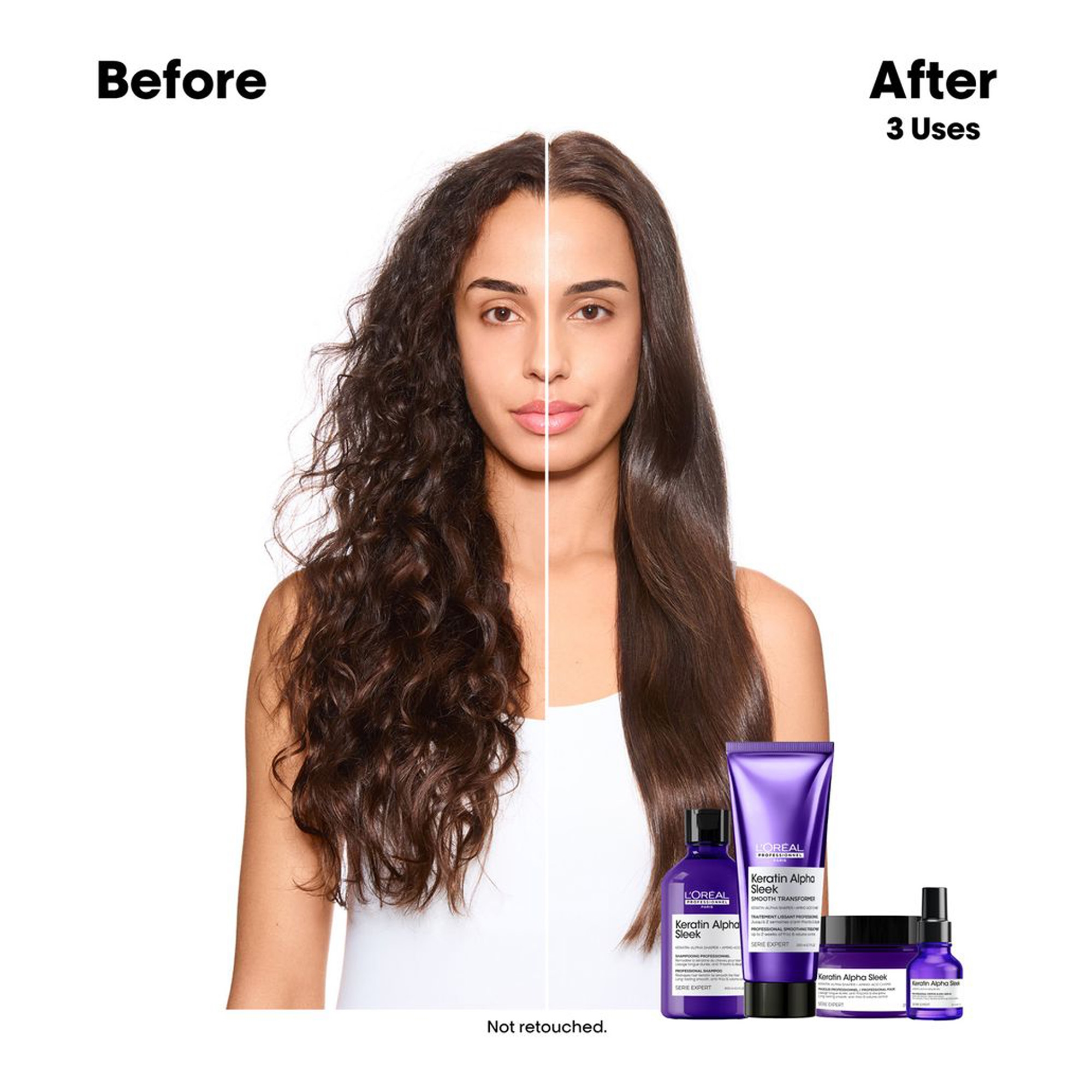 Keratin Alpha Sleek silendav hooldus 200ml