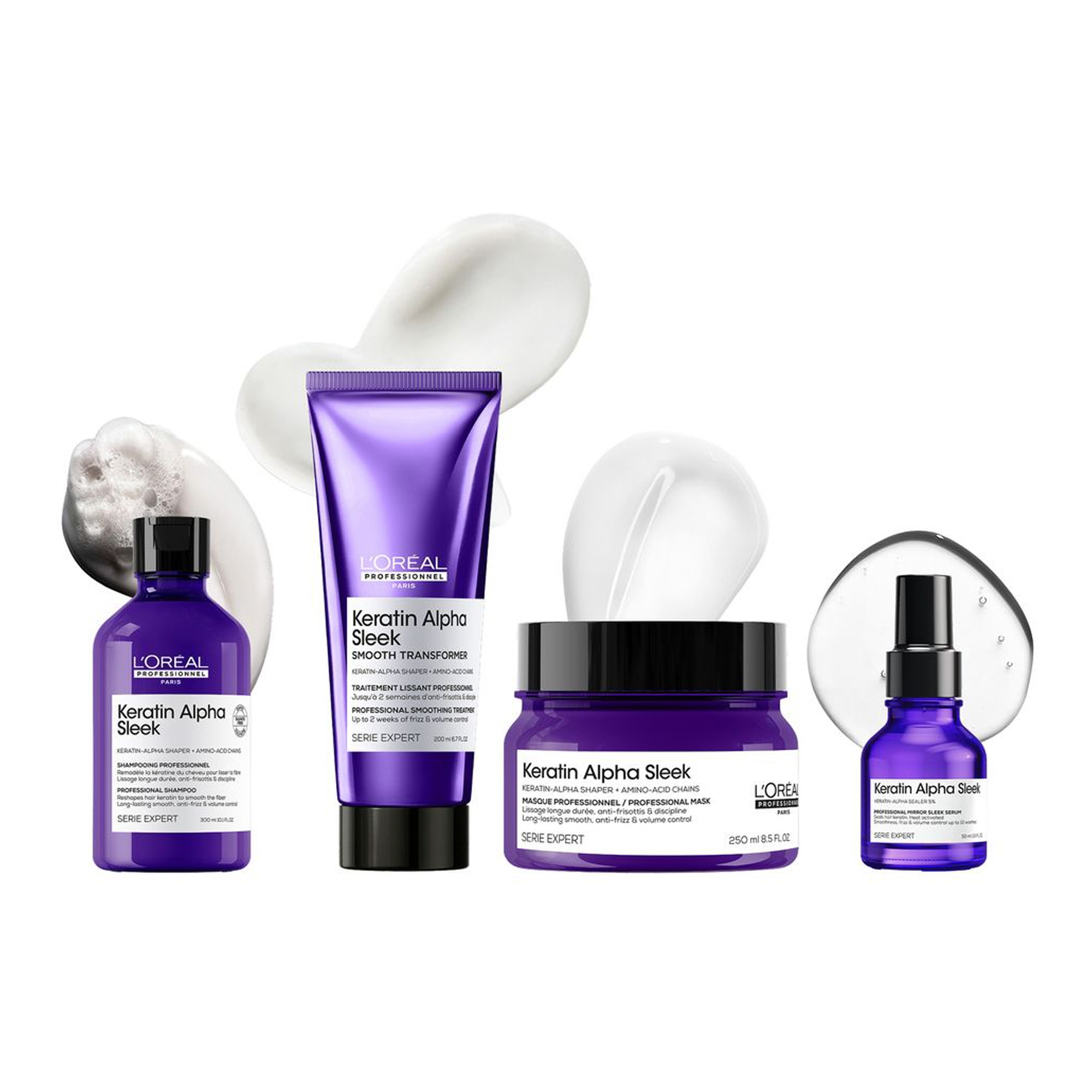 Keratine Alpha Sleek silendav mask 250ml