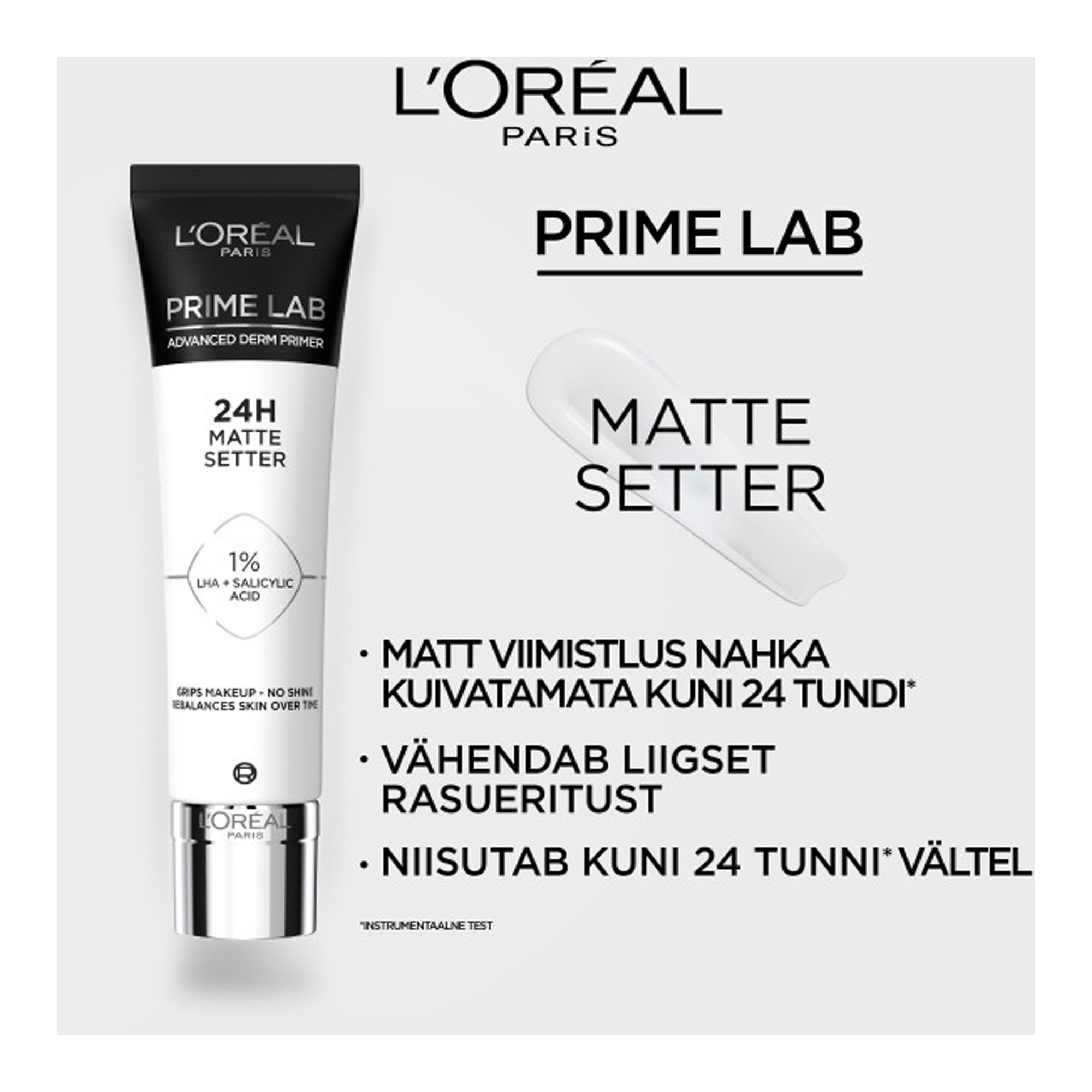Infaillible Prime Lab Matte Setter meigialuskreem 35ml