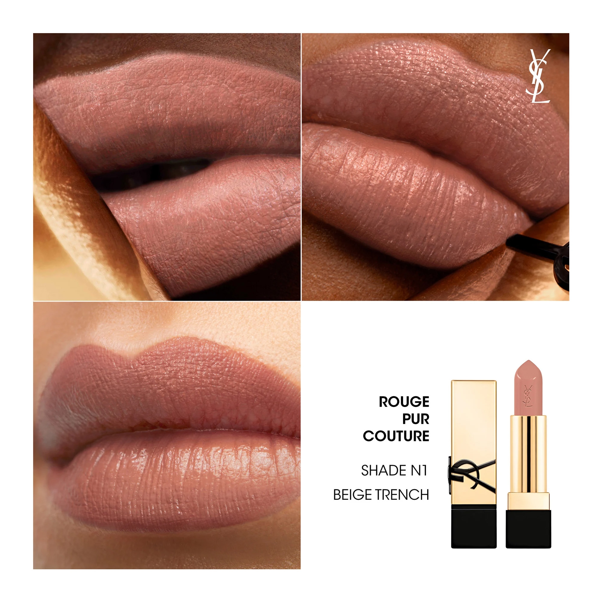 Rouge Pur Couture’i taastäidetav sametine huulepulk