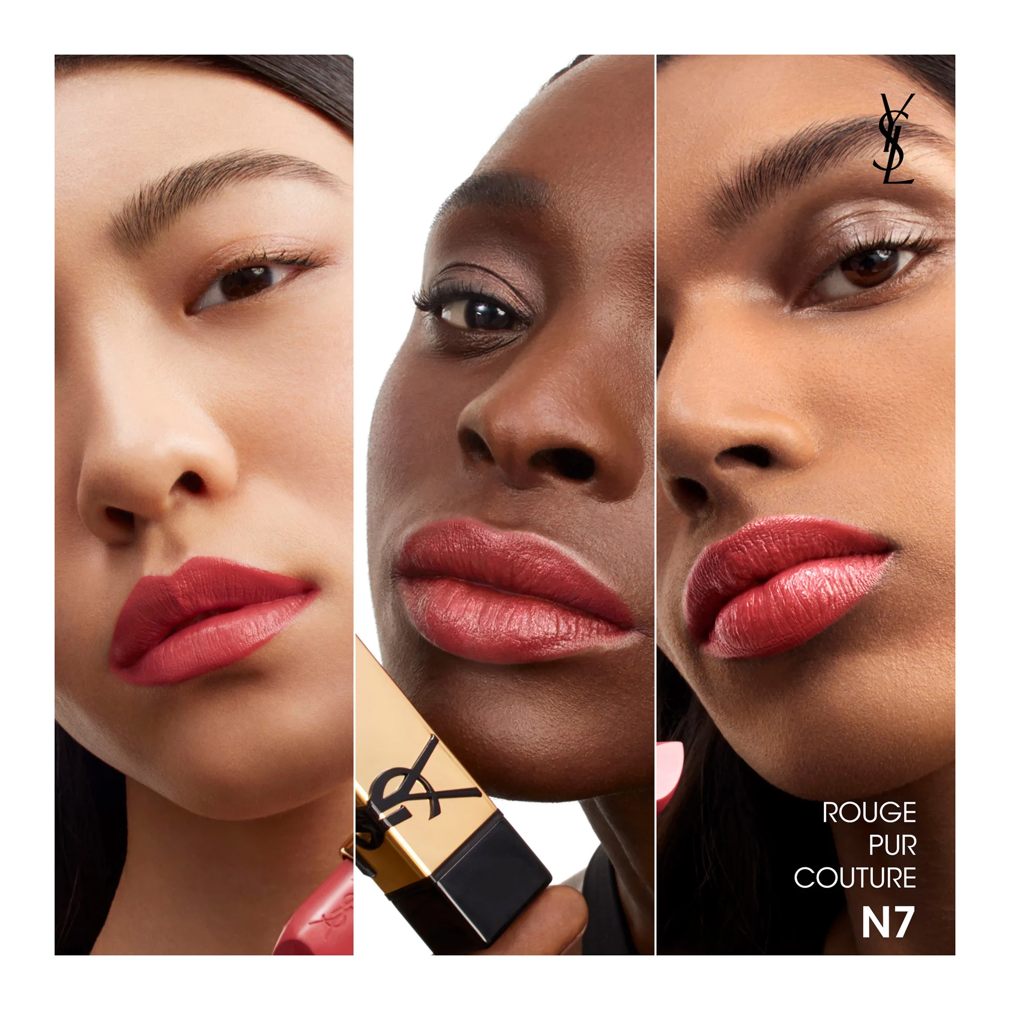 Rouge Pur Couture’i taastäidetav sametine huulepulk