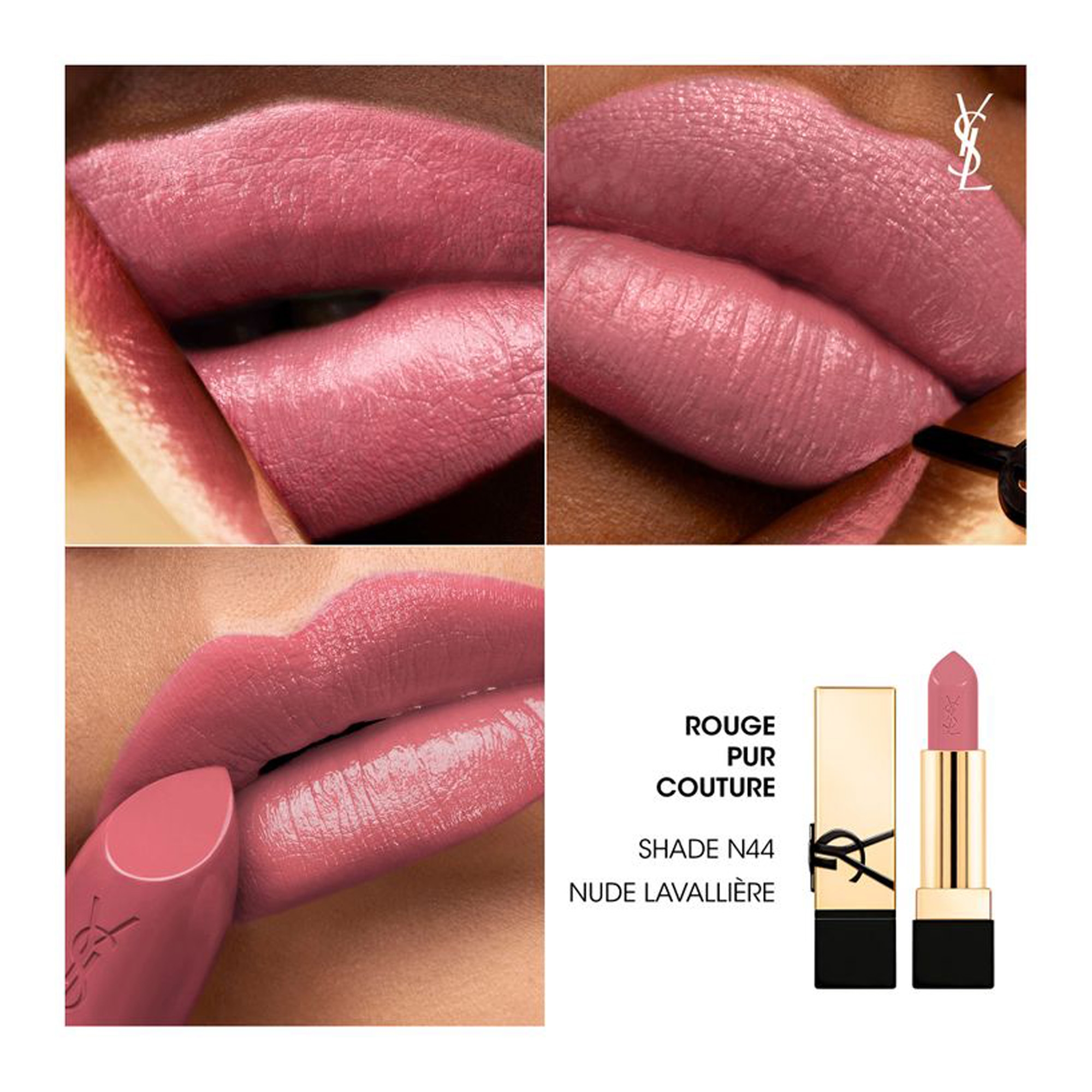 Rouge Pur Couture’i taastäidetav sametine huulepulk