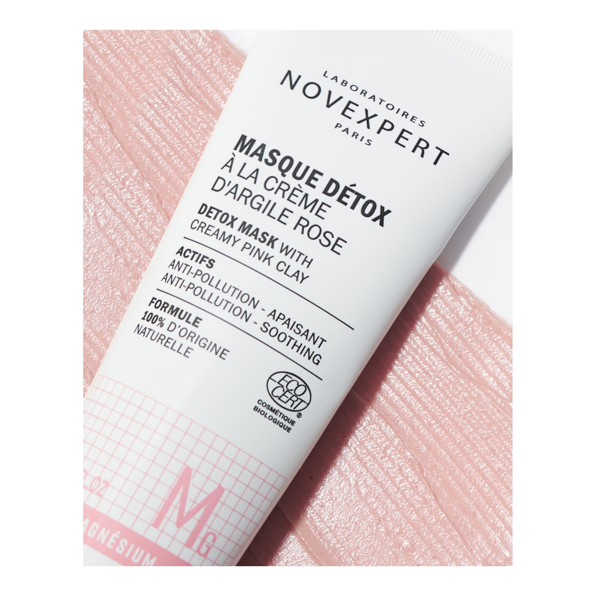 Magnesium Detox näomask roosa saviga 75ml