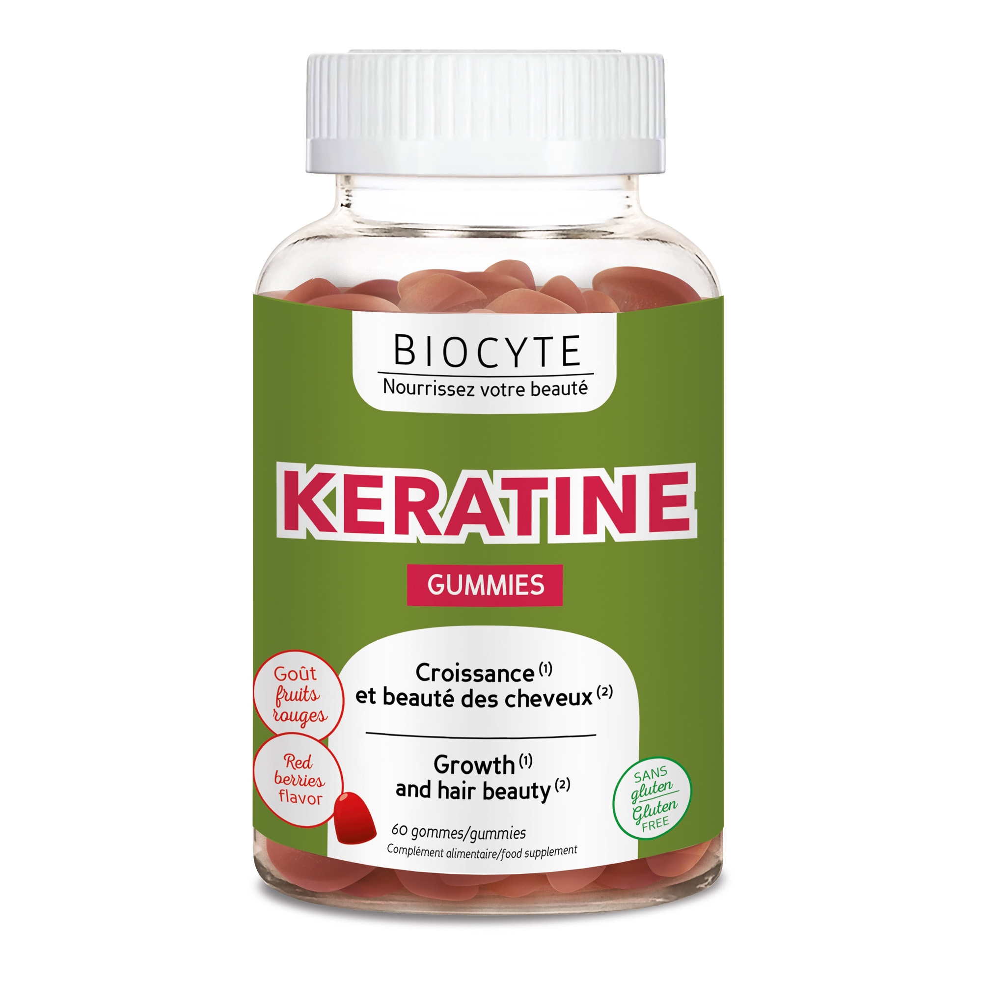 Keratine Gummies kummikommid 60tk
