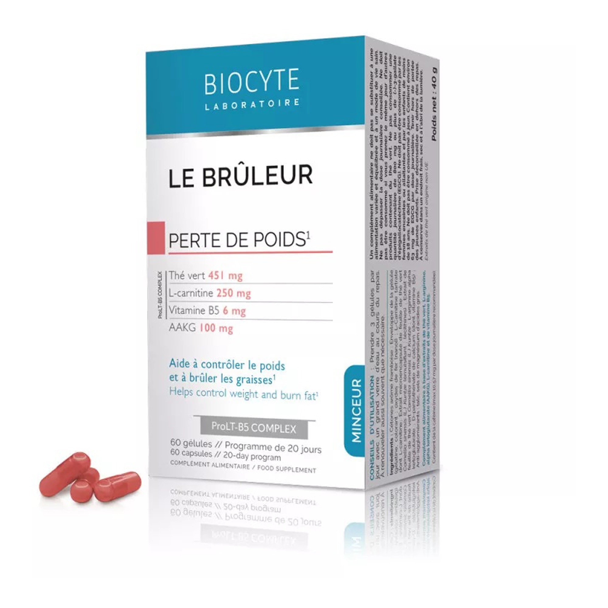 Le Bruleur toidulisand kaalu alandamiseks 60tk