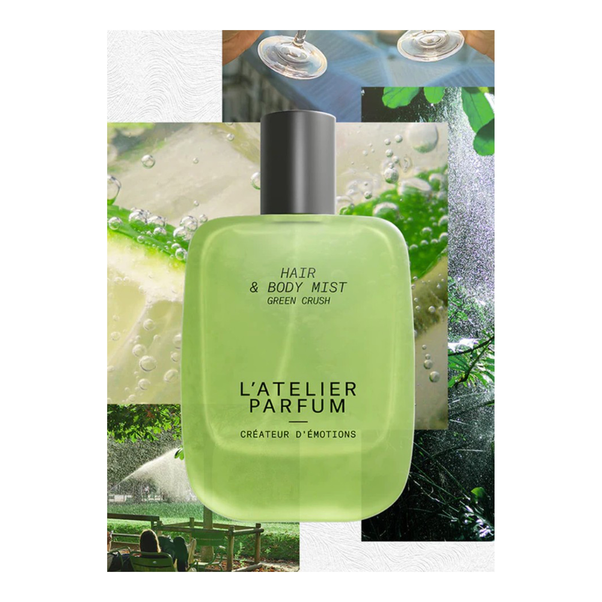 Hair & Body Mist Green Crush juukse- ja kehaparfüüm 50ml