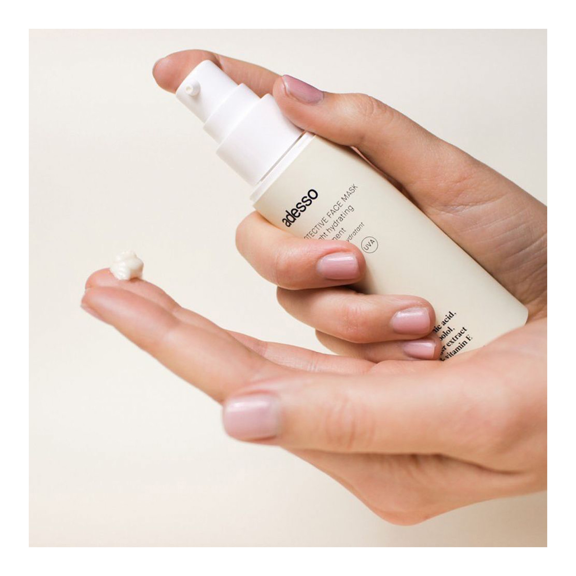 Kaitsev ja niisutav näomask hüaluroonhappega 50ml