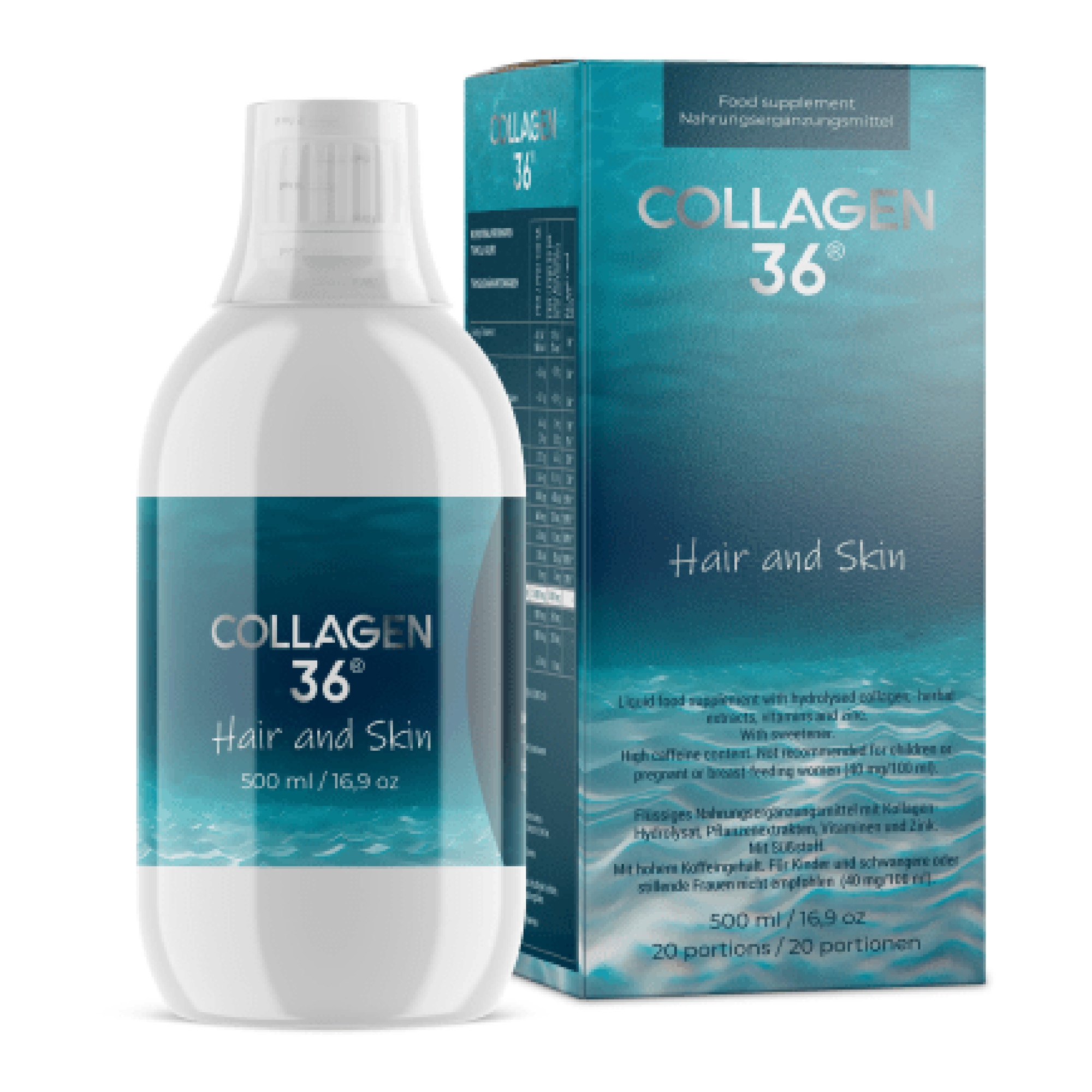 Collagen 36 Hair & Skin merekollageen 500ml
