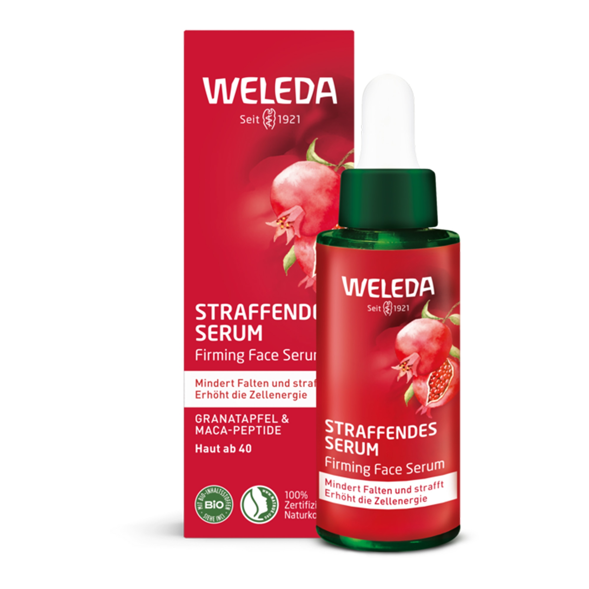 Granaatõuna ja Maca pinguldav näoseerum 30ml