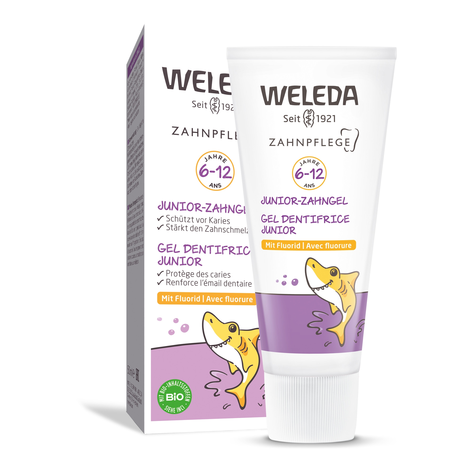 Laste hambageel Junior fluoriidiga 6-12 a 50ml