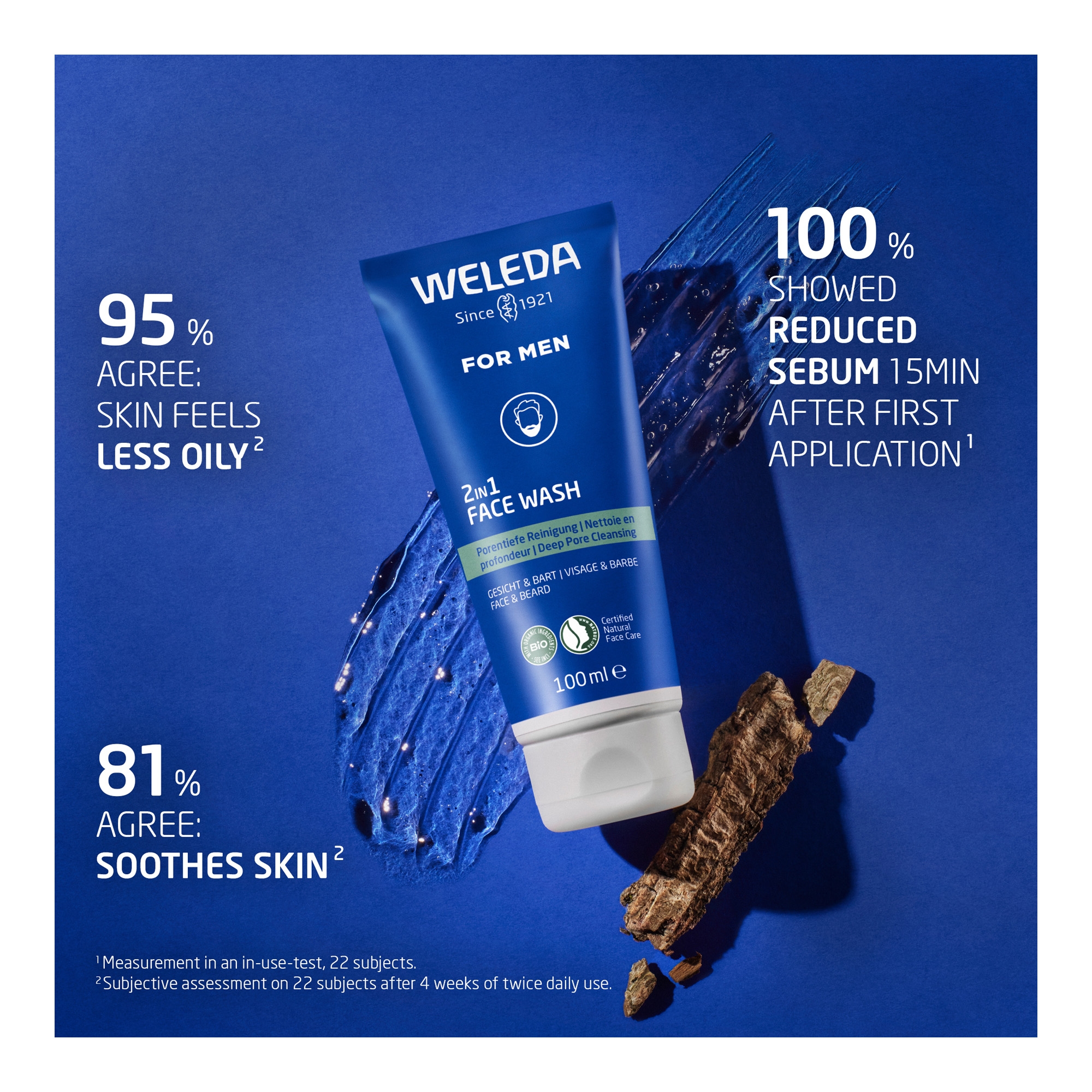 Värskendav puhastusgeel näole ja habemele 100ml