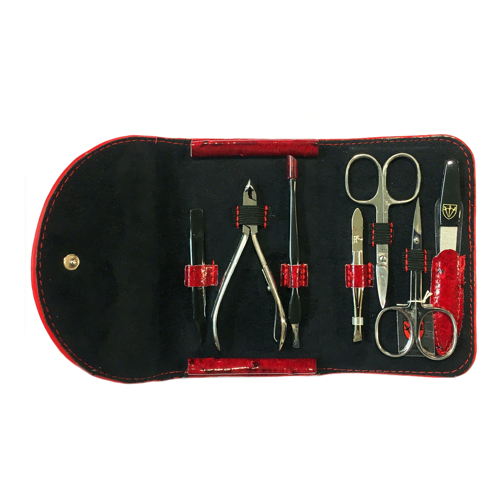 Maniküürikomplekt Red Ostrich, keskmine