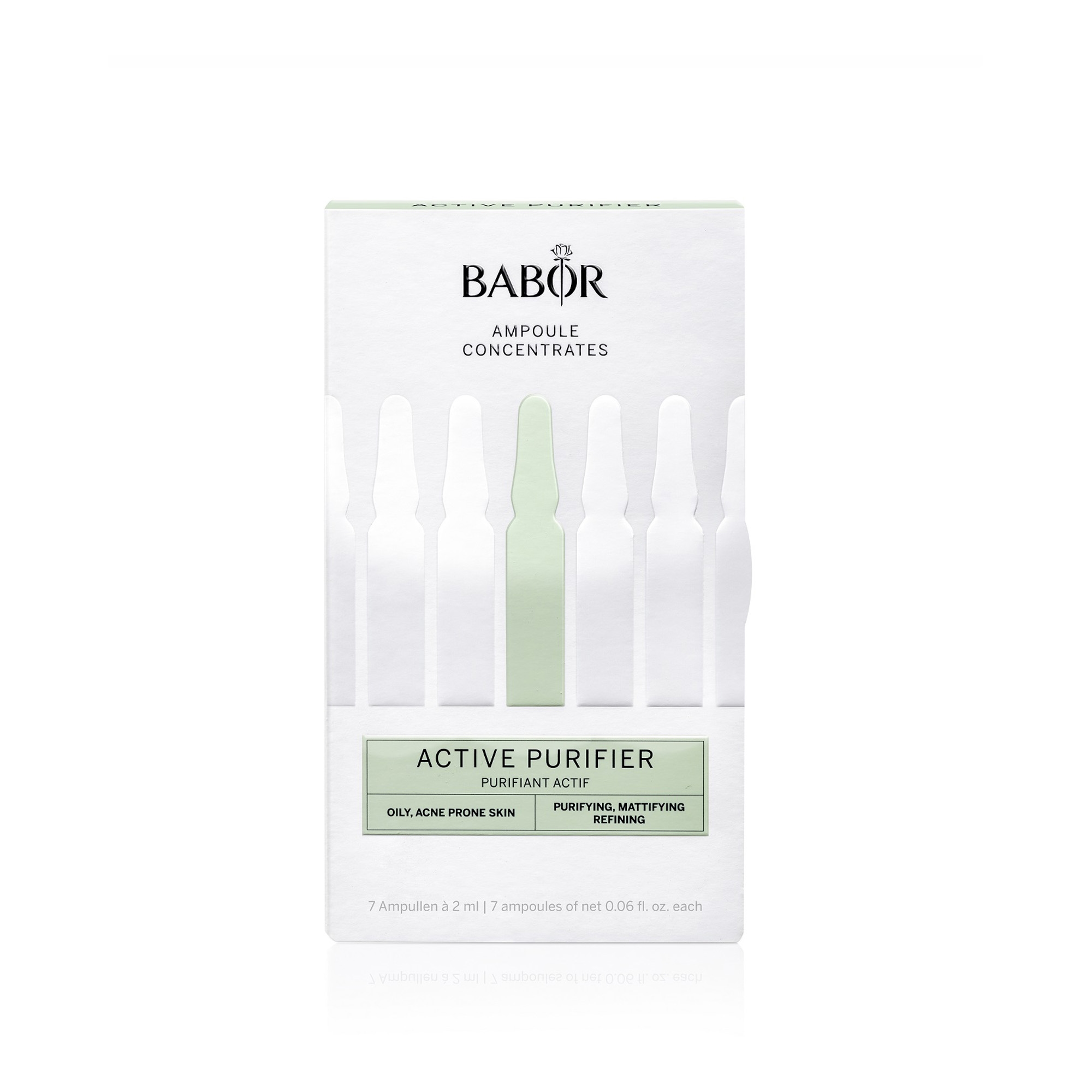 Active Purifier antibakteriaalsed, matistava efektiga ampullid 7x2ml