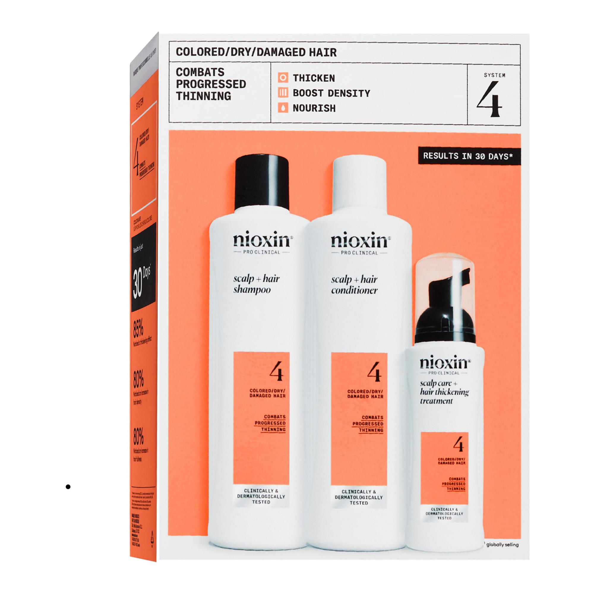 3-osaline peanahka hooldav ja juukseid tihendav hooldus 150ml+150ml+40ml