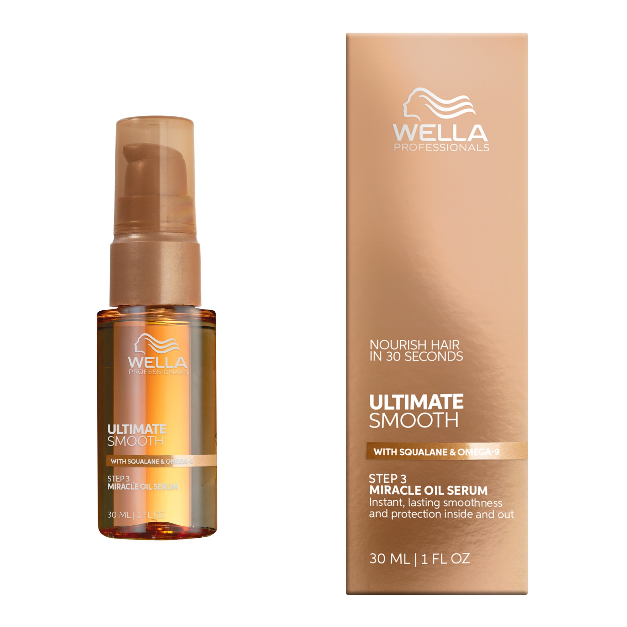 Ultimate Smooth Miracle õliseerum skvalaani ja oomega-9-rasvhappega 30ml