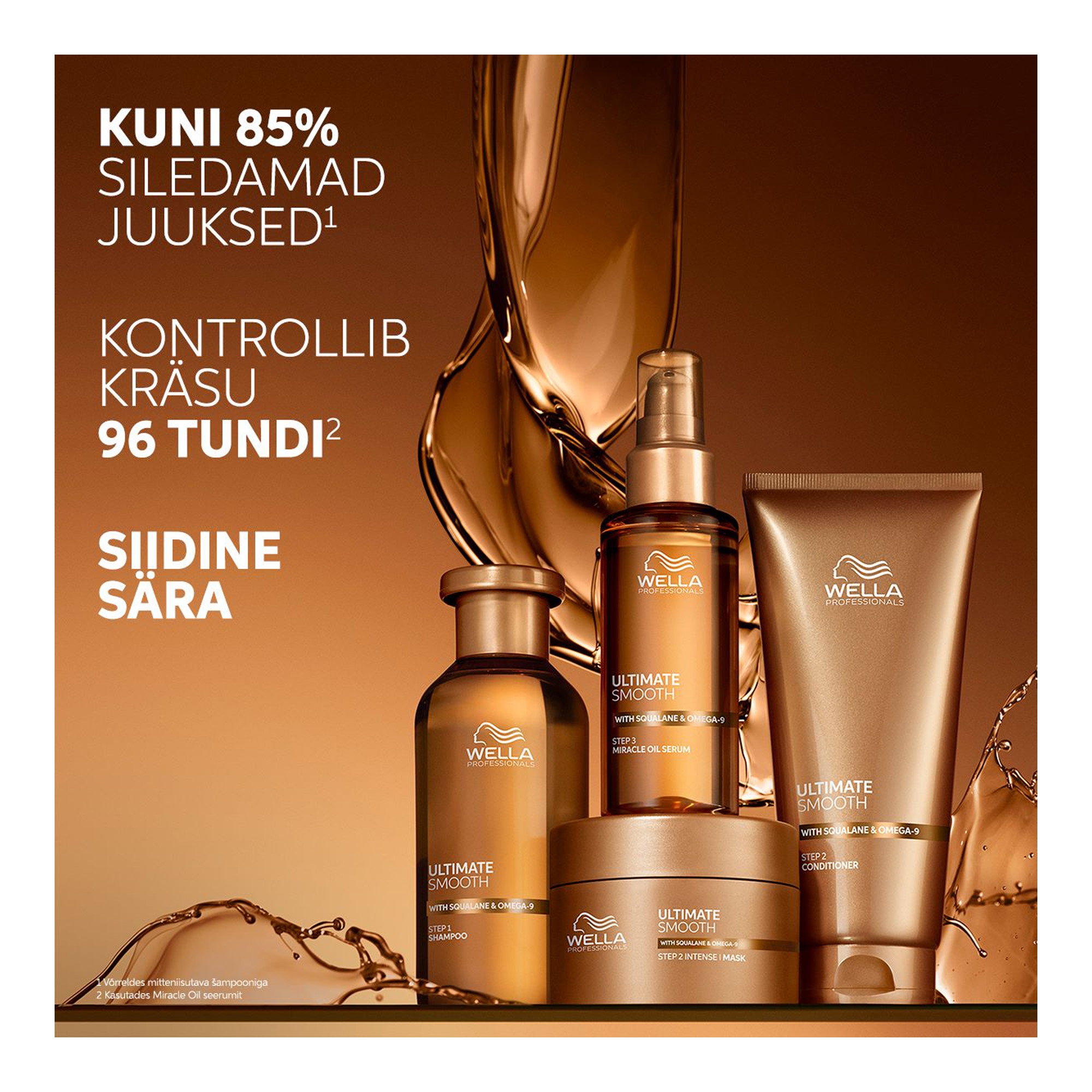 Ultimate Smooth Miracle õliseerum skvalaani ja oomega-9-rasvhappega 30ml