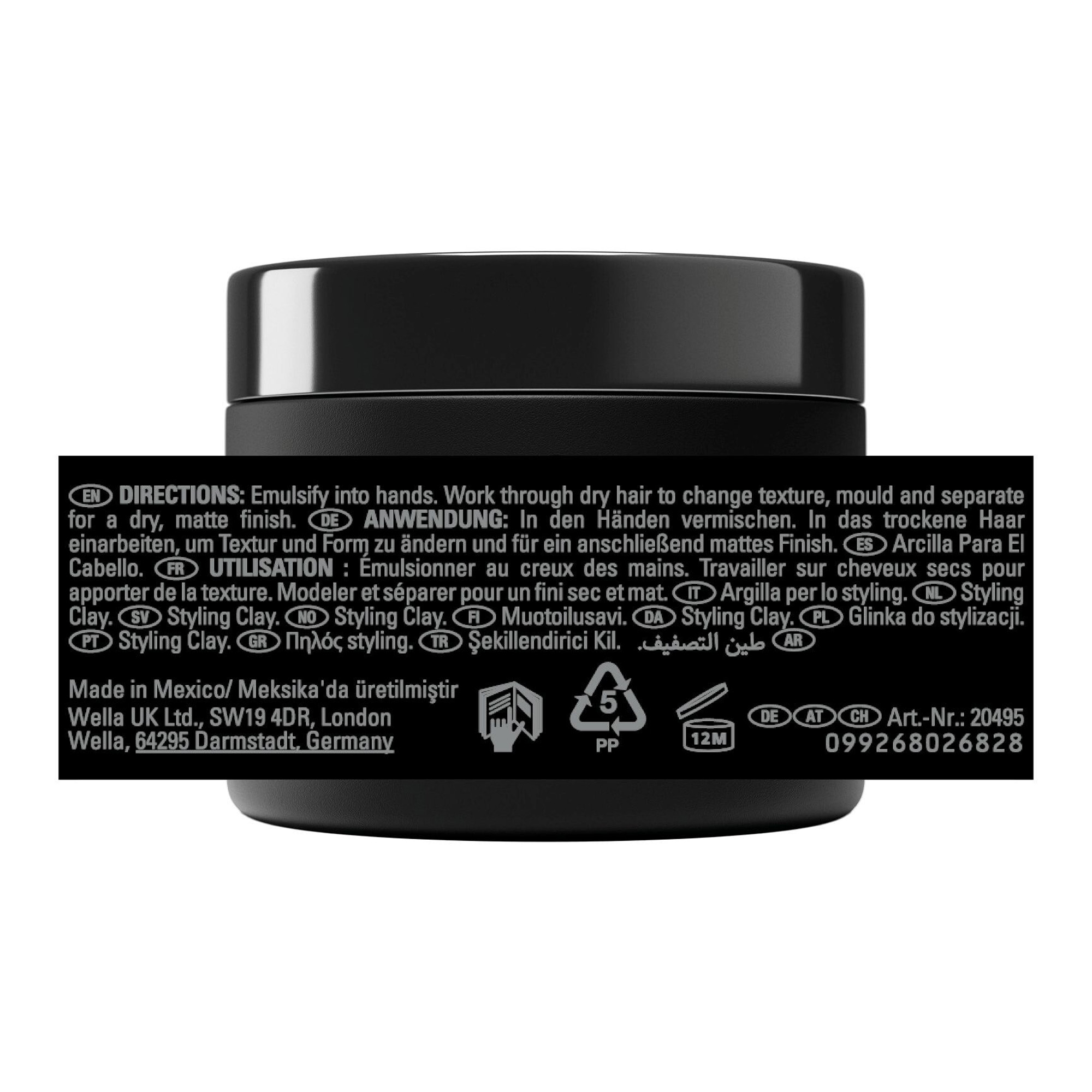 Craft Clay tekstuuri andev ja vormitav viimistlussavi 50ml