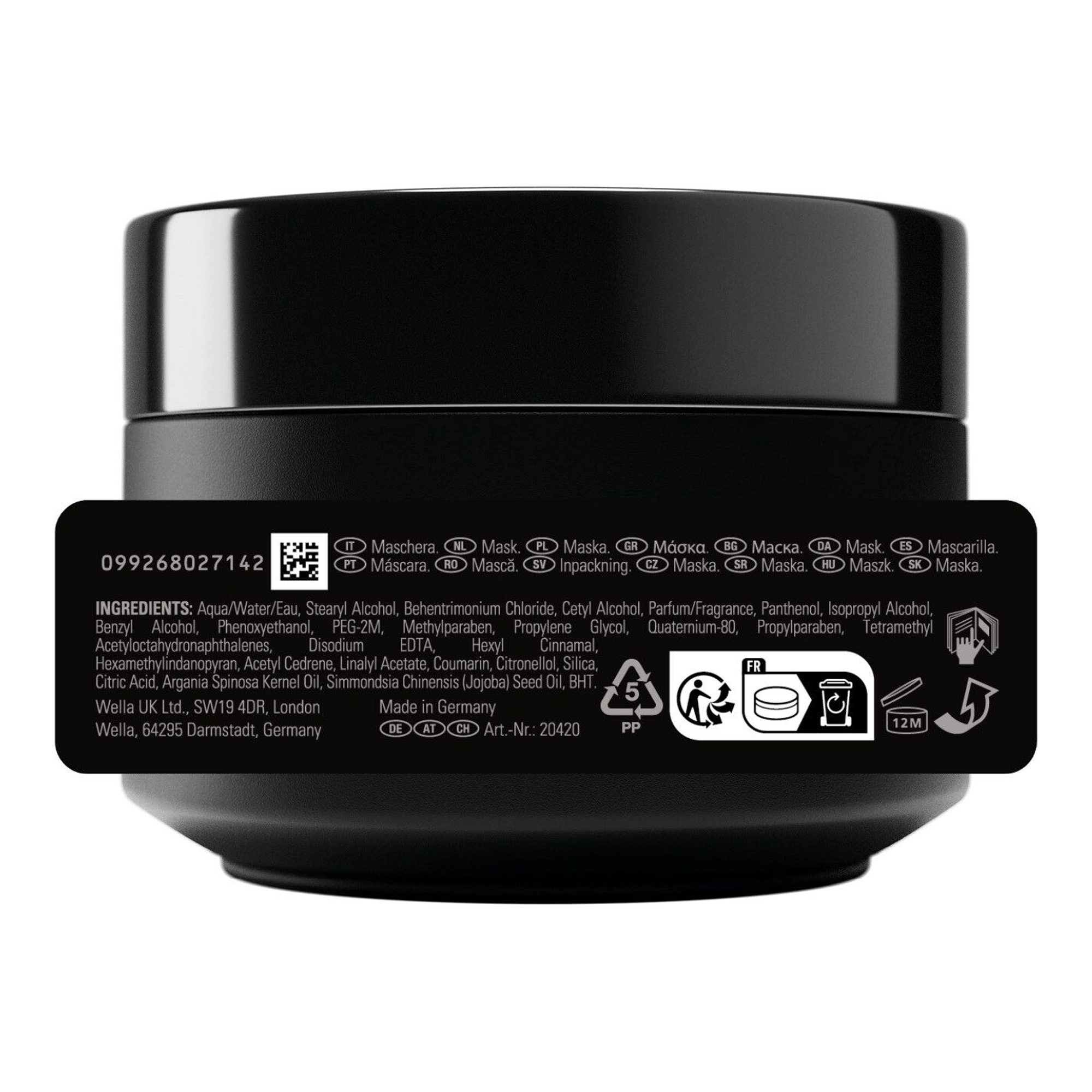 Dark Oil Smooth And Shine siluv ja läiget andev mask 145ml