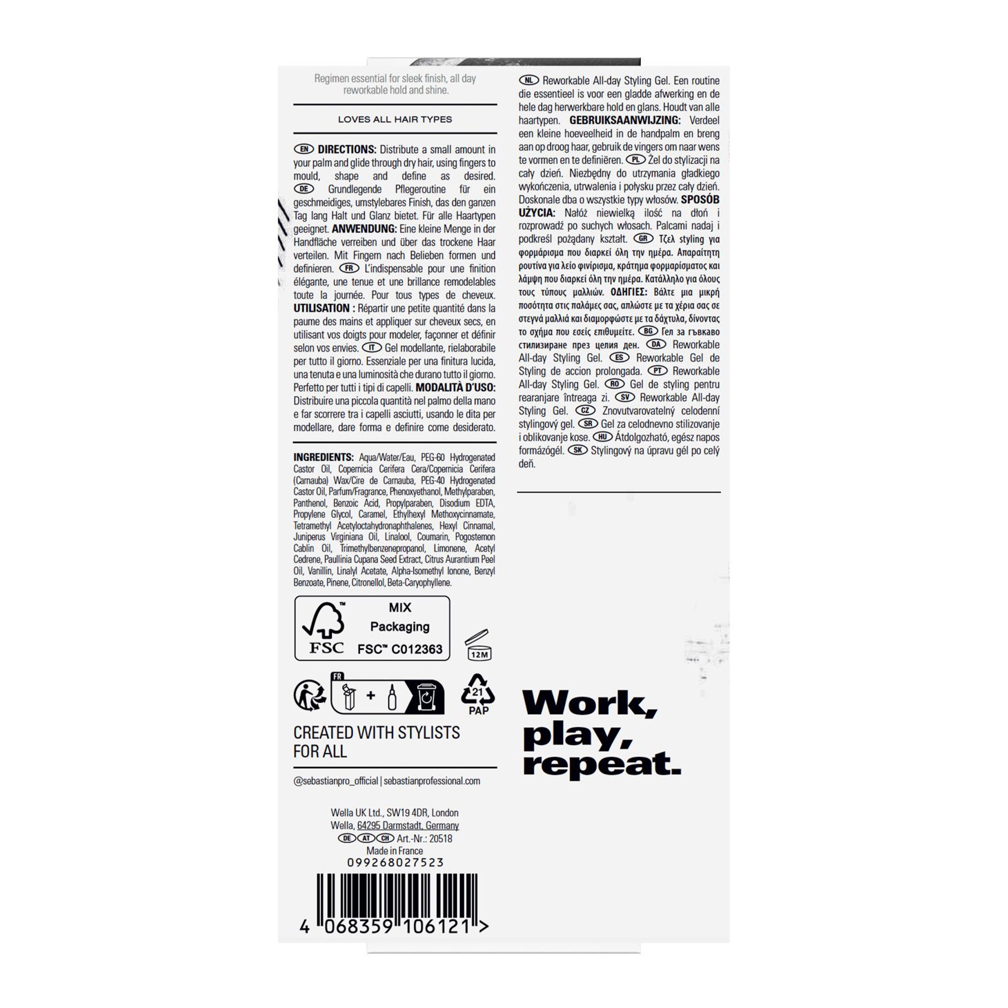 Hero kauapüsiv ümbervormitav viimistlusgeel 75ml