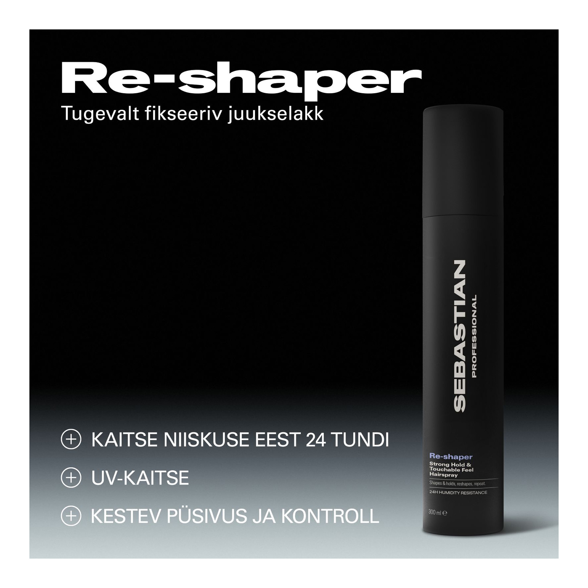 Re-Shaper tugevalt fikseeriv juukselakk 300ml