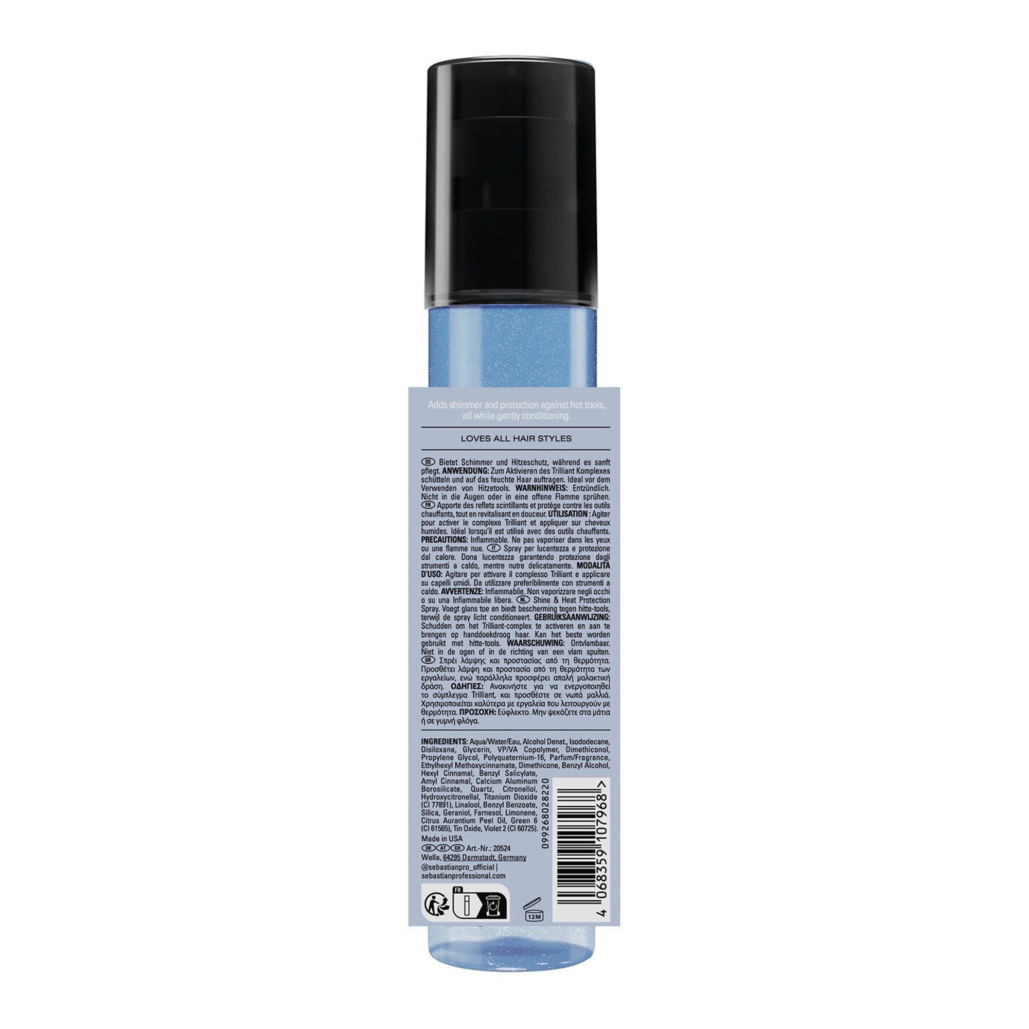 Trilliant läiget andev kuumakaitse sprei 150ml